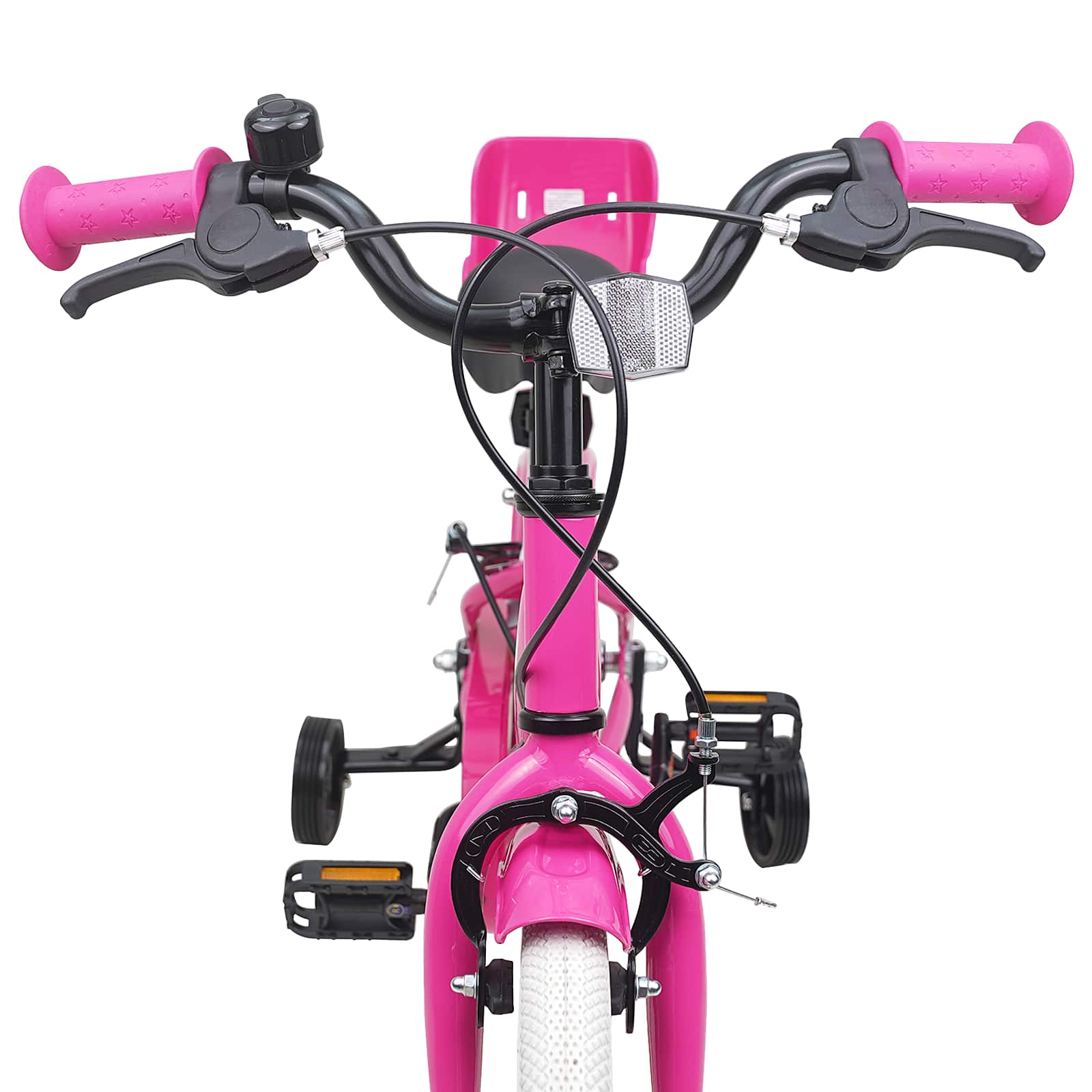 Kinderfiets 14 Inch voor 3-5 jaar oud Roze is nu te koop bij PeponiXL, paradijselijk wonen!