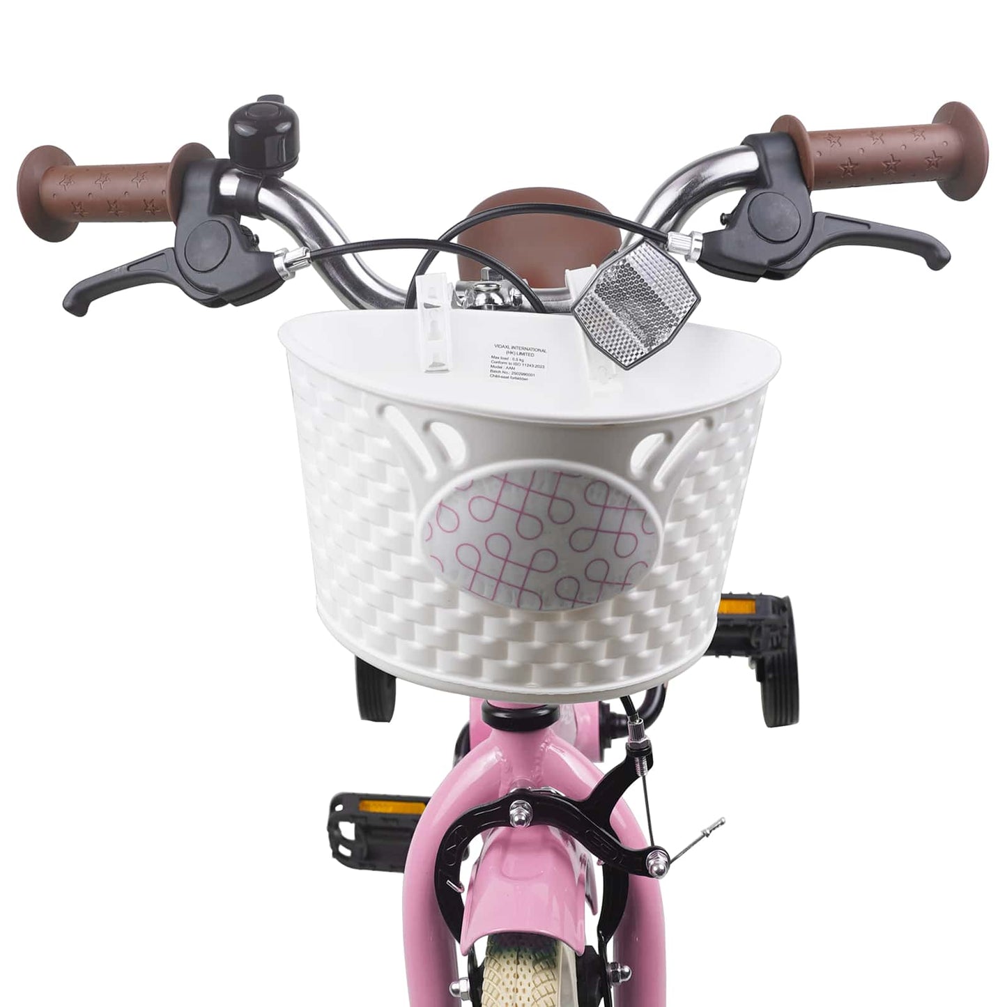 Kinderfiets 12 Inch voor 2-4 jaar oud Lichtroze is nu te koop bij PeponiXL, paradijselijk wonen!