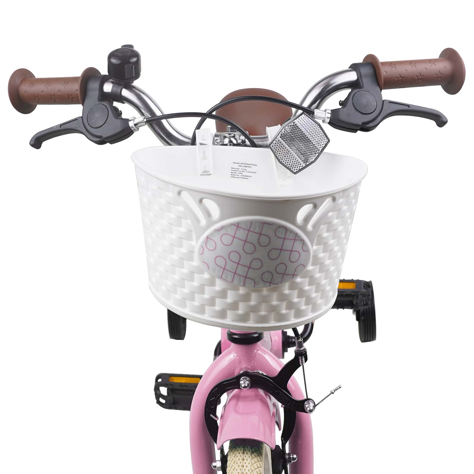 Kinderfiets 12 Inch voor 2-4 jaar oud Lichtroze is nu te koop bij PeponiXL, paradijselijk wonen!