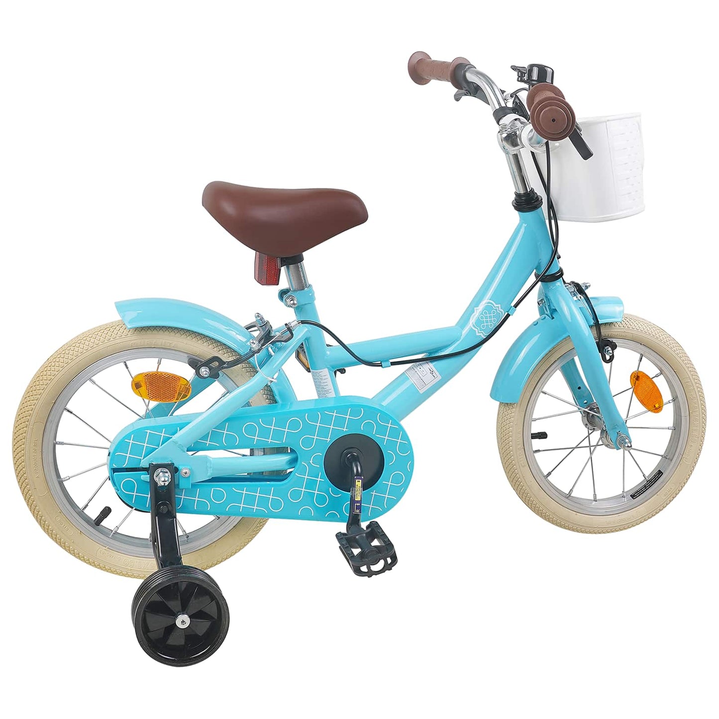 Kinderfiets 14 Inch voor 3-5 jaar oud Lichtblauw is nu te koop bij PeponiXL, paradijselijk wonen!