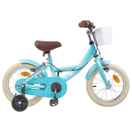 Kinderfiets 14 Inch voor 3-5 jaar oud Lichtblauw is nu te koop bij PeponiXL, paradijselijk wonen!