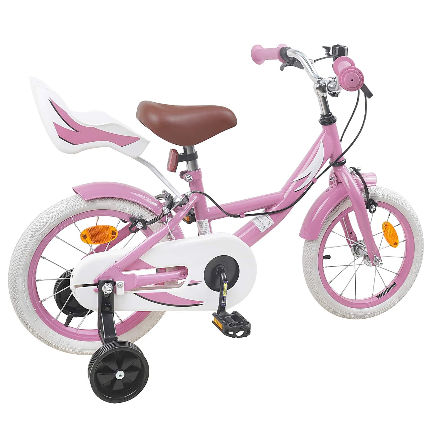 Kinderfiets 14 Inch voor 3-5 jaar oud Lichtroze is nu te koop bij PeponiXL, paradijselijk wonen!