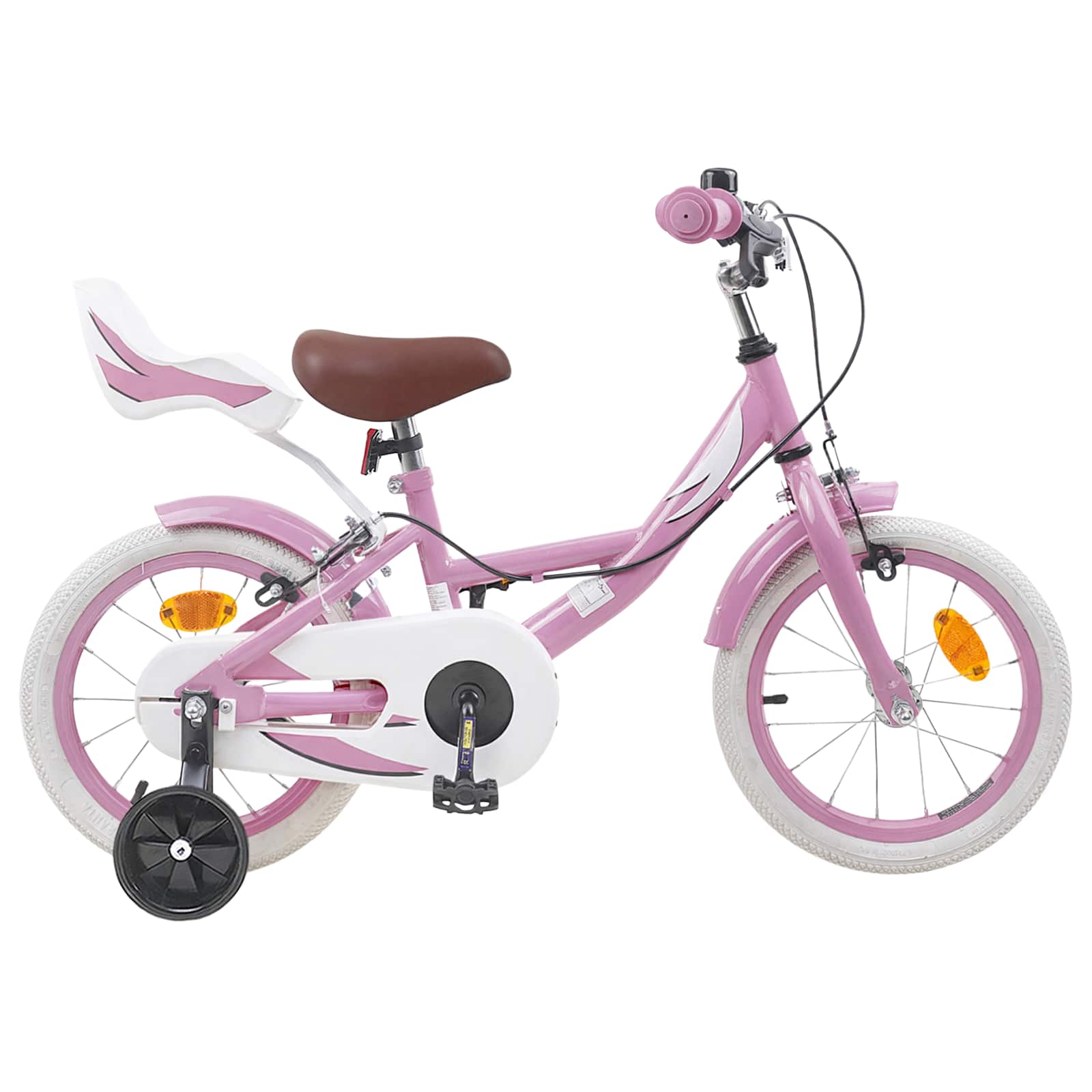 Kinderfiets 14 Inch voor 3-5 jaar oud Lichtroze is nu te koop bij PeponiXL, paradijselijk wonen!