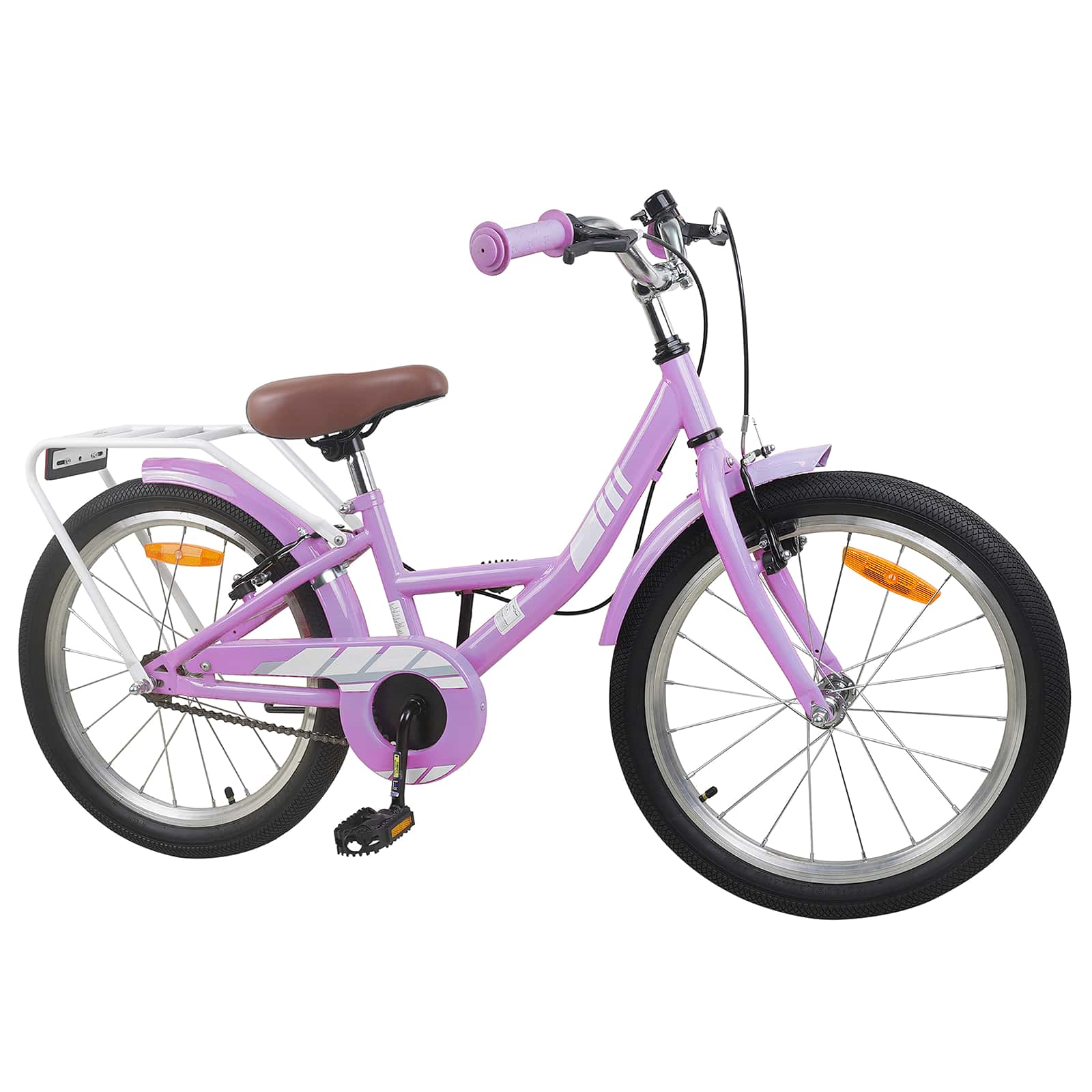 Kinderfiets 20 Inch voor 6-11 jaar oud Paars is nu te koop bij PeponiXL, paradijselijk wonen!