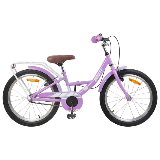 Kinderfiets 20 Inch voor 6-11 jaar oud Paars is nu te koop bij PeponiXL, paradijselijk wonen!