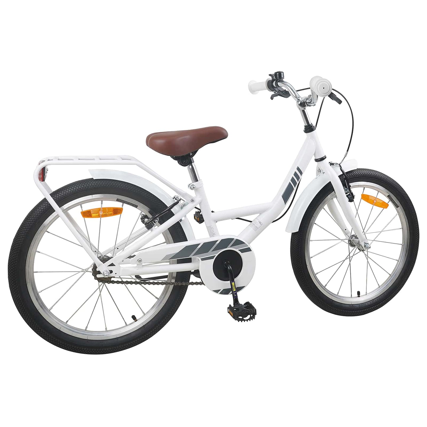 Kinderfiets 18 Inch voor 5-7 jaar Wit is nu te koop bij PeponiXL, paradijselijk wonen!