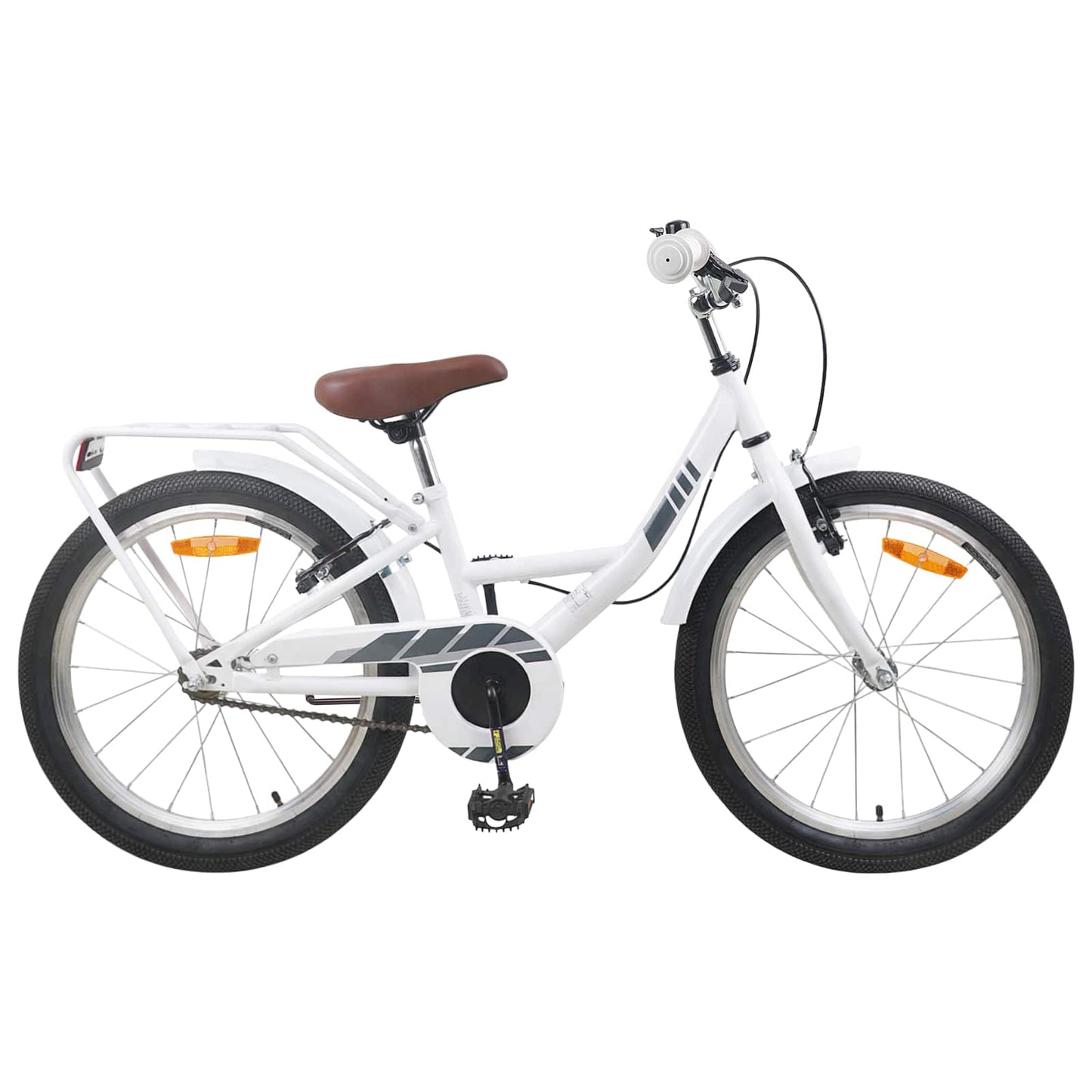 Kinderfiets 18 Inch voor 5-7 jaar Wit is nu te koop bij PeponiXL, paradijselijk wonen!