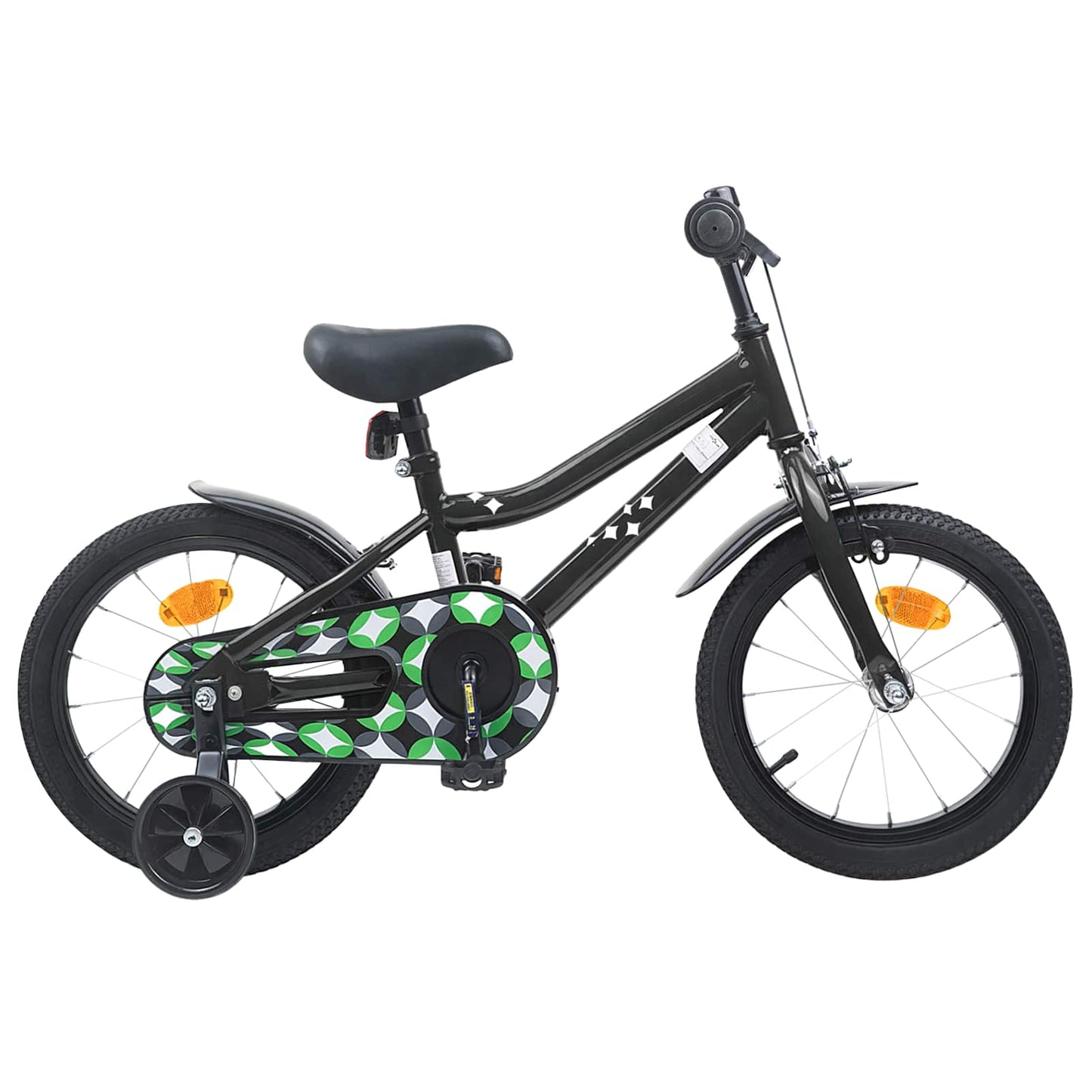 Kinderfiets 14 Inch voor 3-5 jaar oud Zwart is nu te koop bij PeponiXL, paradijselijk wonen!