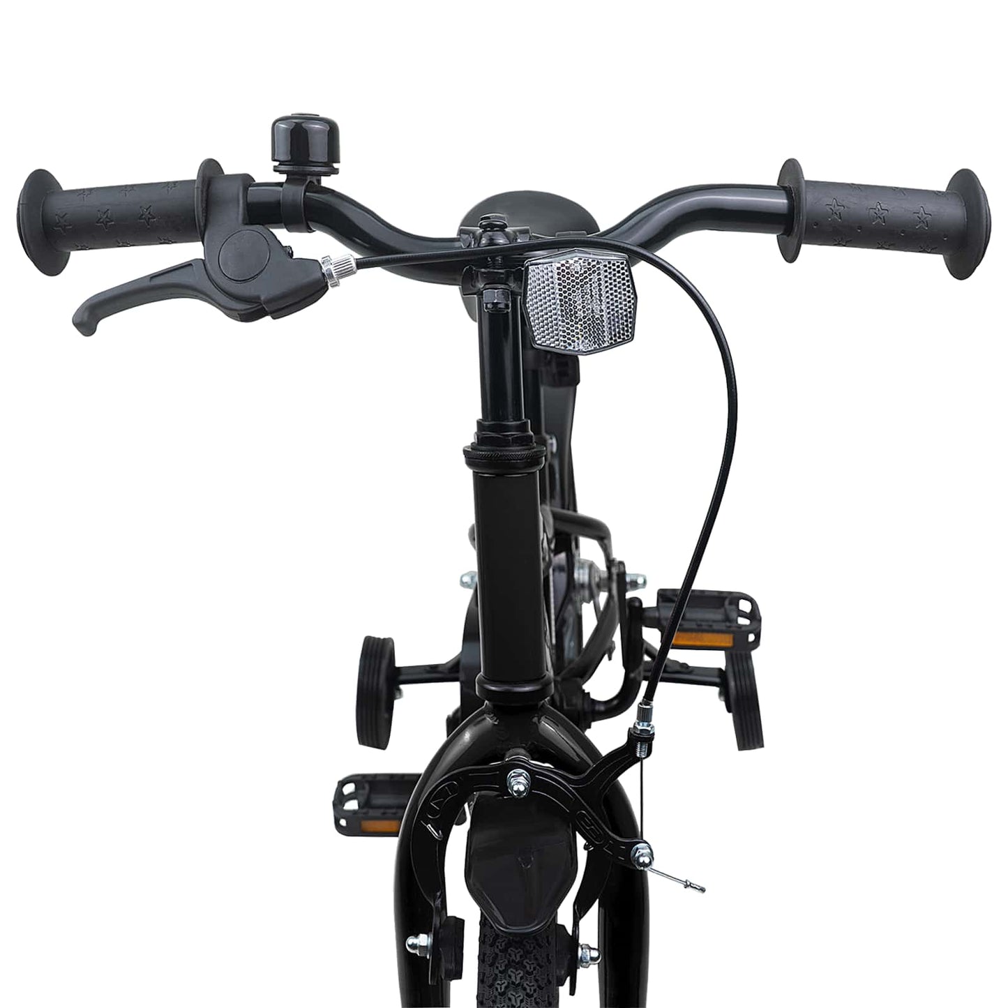 Kinderfiets 16 Inch voor 4-6 jaar oud Zwart is nu te koop bij PeponiXL, paradijselijk wonen!