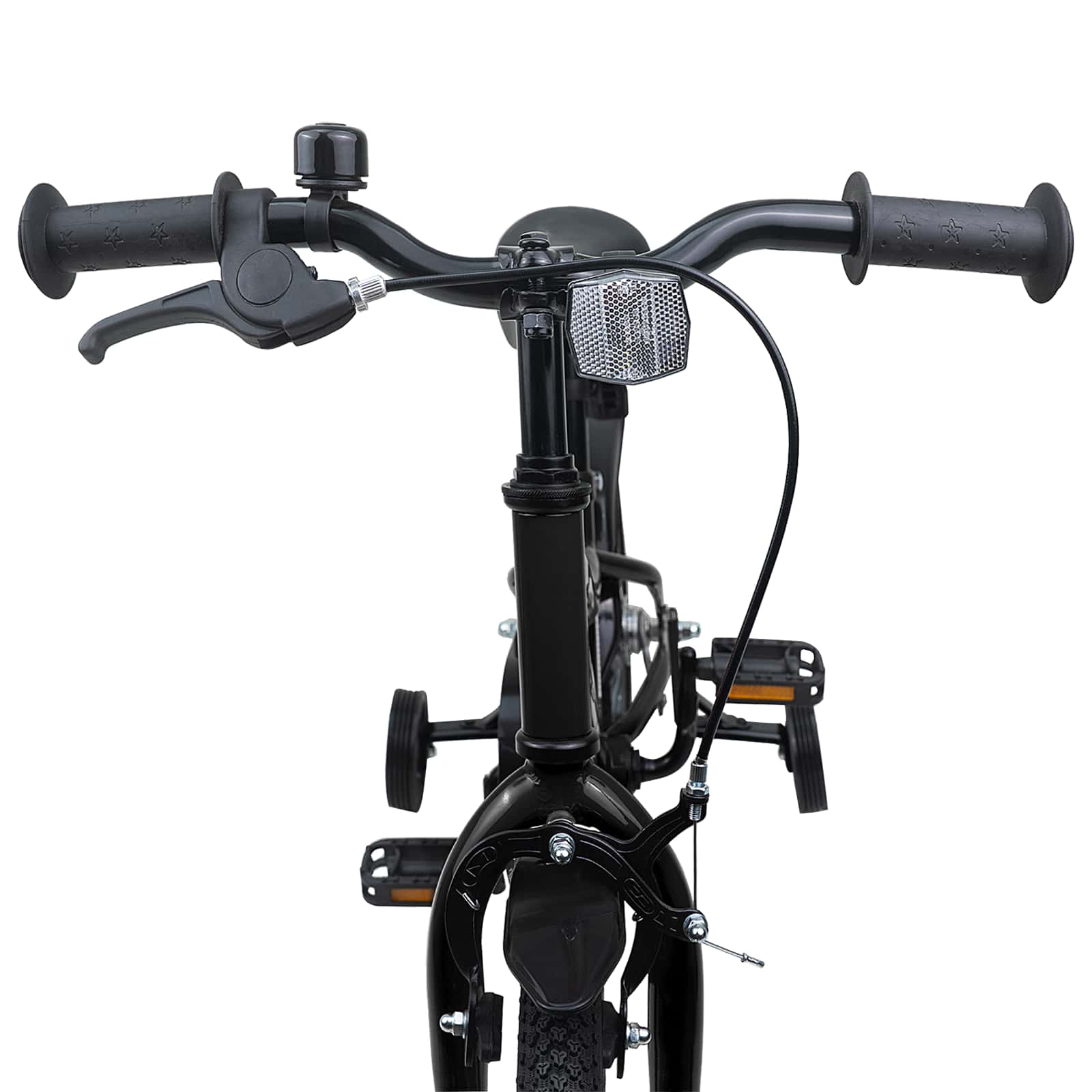 Kinderfiets 16 Inch voor 4-6 jaar oud Zwart is nu te koop bij PeponiXL, paradijselijk wonen!