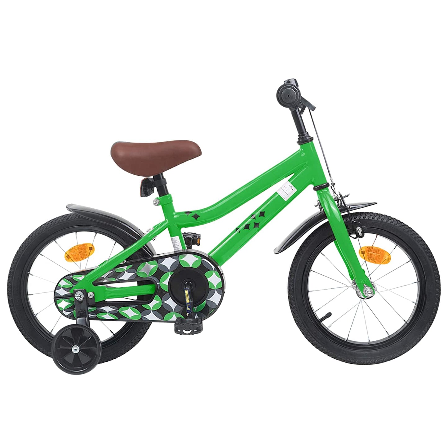 Kinderfiets 16 Inch voor 4-6 jaar oud Groen is nu te koop bij PeponiXL, paradijselijk wonen!