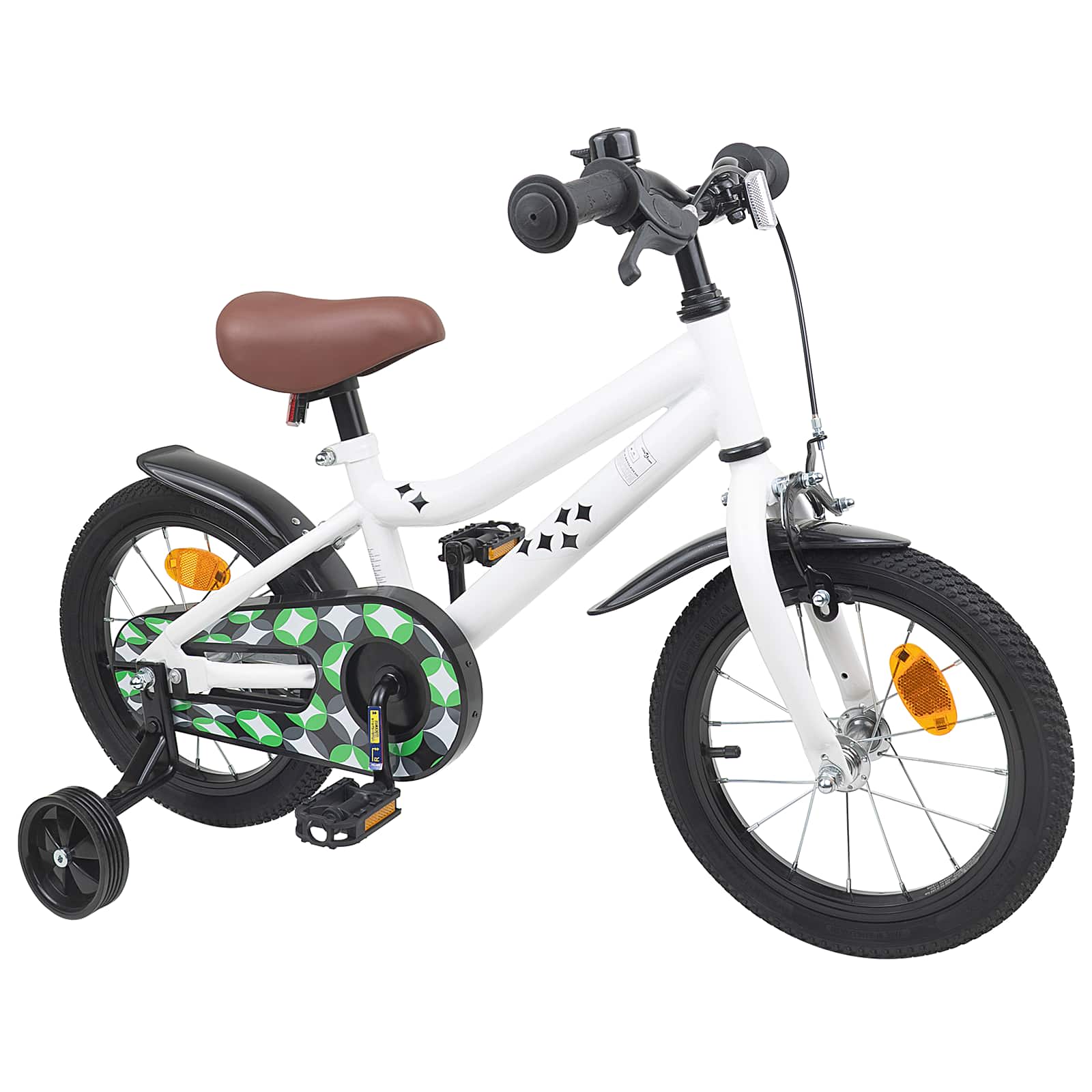 Kinderfiets 16 Inch voor 4-6 jaar oud Wit is nu te koop bij PeponiXL, paradijselijk wonen!