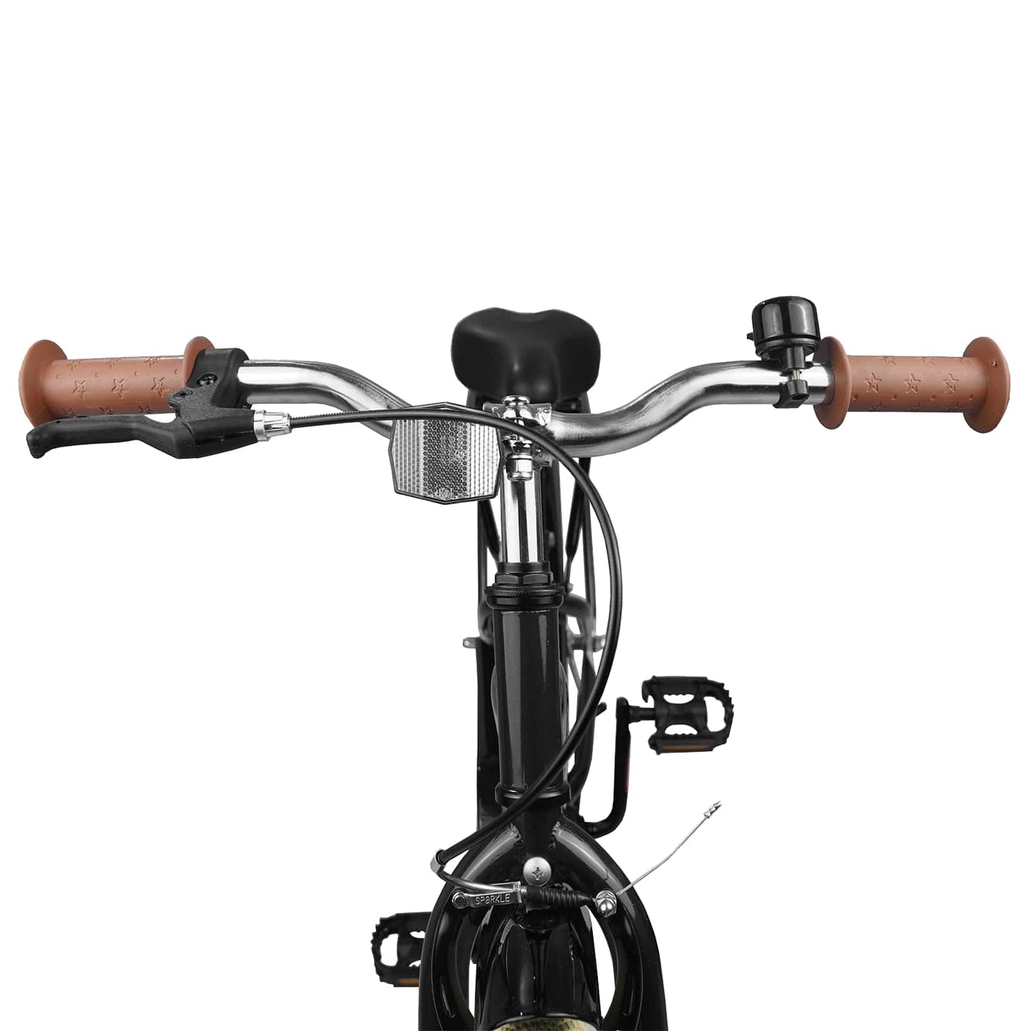 Kinderfiets 18 Inch voor 5-7 jaar Zwart is nu te koop bij PeponiXL, paradijselijk wonen!