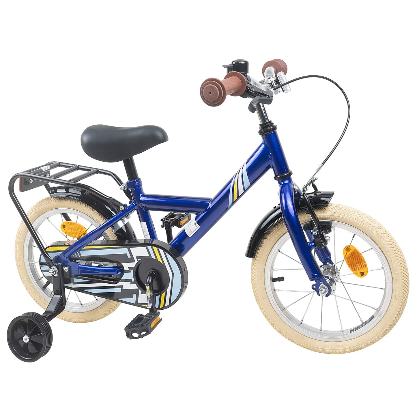Kinderfiets 16 Inch voor 4-6 jaar oud Donkerblauw is nu te koop bij PeponiXL, paradijselijk wonen!