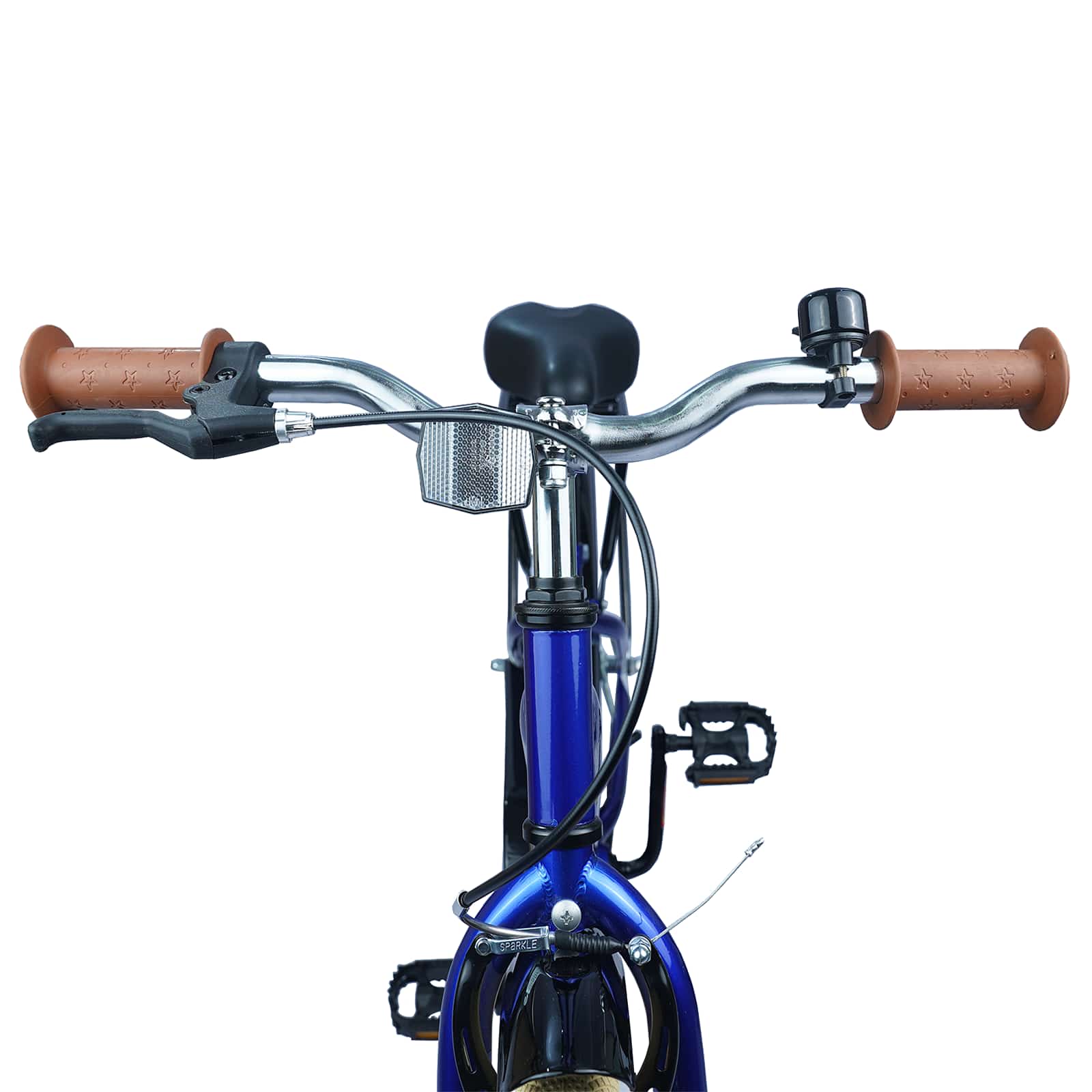 Kinderfiets 18 Inch voor 5-7 jaar Donkerblauw is nu te koop bij PeponiXL, paradijselijk wonen!