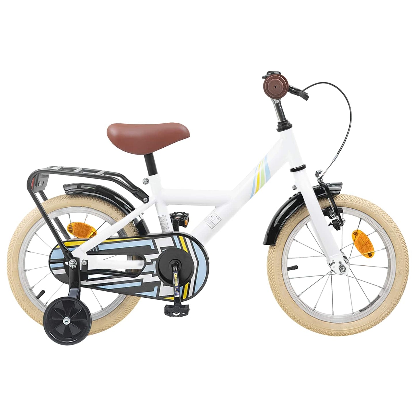 Kinderfiets 14 Inch voor 3-5 jaar oud Wit is nu te koop bij PeponiXL, paradijselijk wonen!