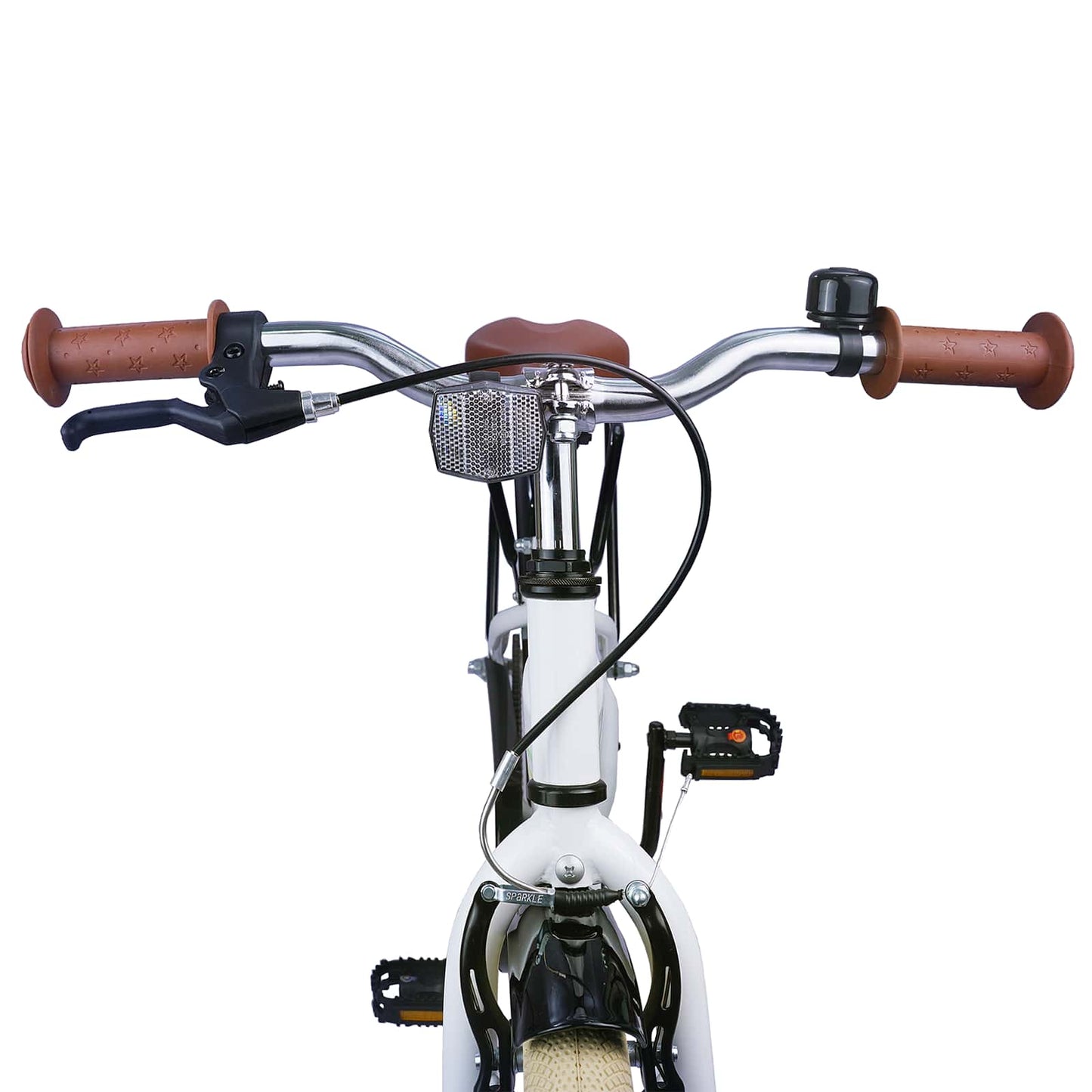Kinderfiets 18 Inch voor 5-7 jaar Wit is nu te koop bij PeponiXL, paradijselijk wonen!