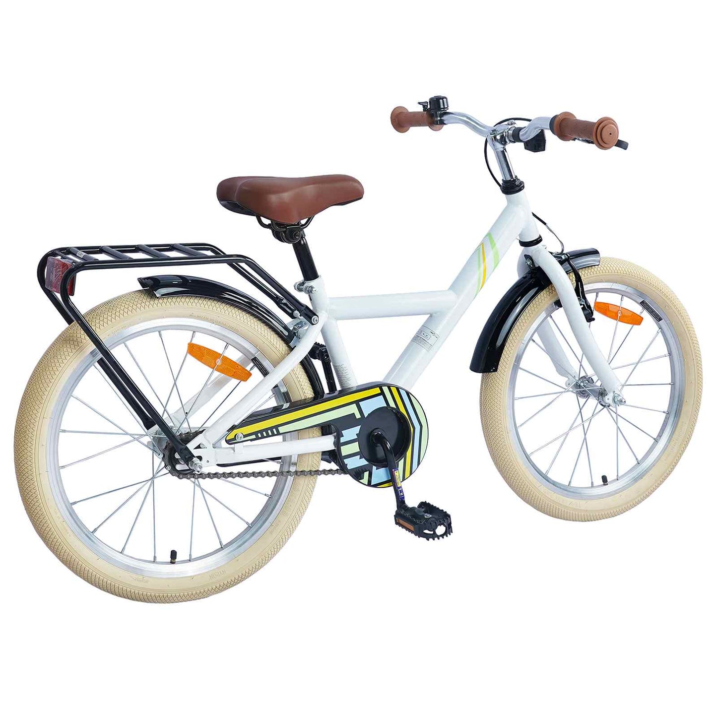 Kinderfiets 20 Inch voor 6-11 jaar oud Wit is nu te koop bij PeponiXL, paradijselijk wonen!