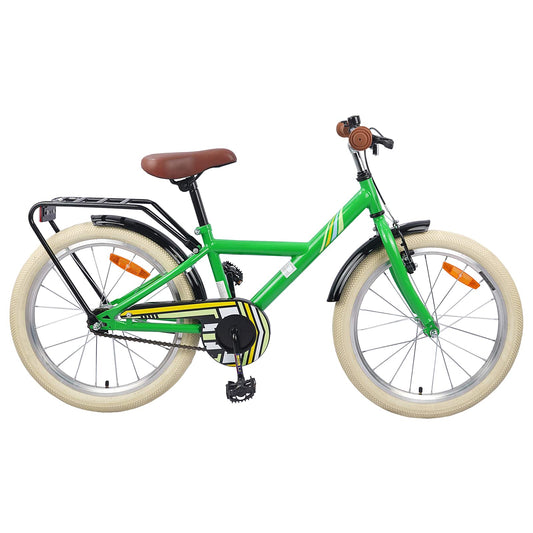 Kinderfiets 20 Inch voor 6-11 jaar oud Groen is nu te koop bij PeponiXL, paradijselijk wonen!
