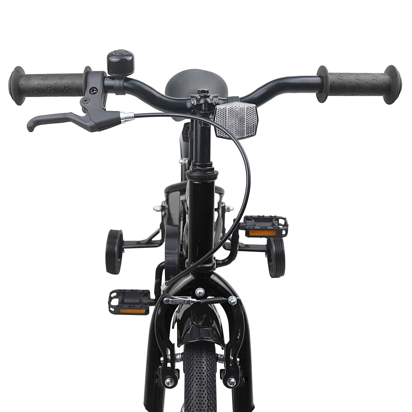 Kinderfiets 12 Inch voor 2-4 jaar oud Zwart is nu te koop bij PeponiXL, paradijselijk wonen!