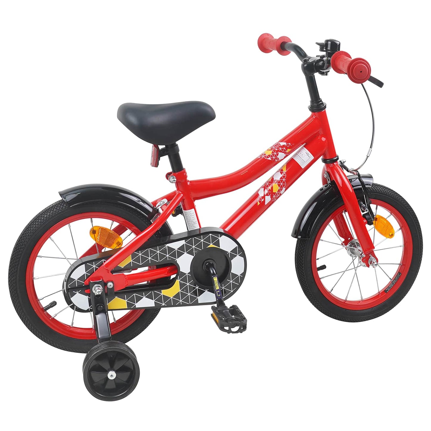Kinderfiets 16 Inch voor 4-6 jaar oud Rood is nu te koop bij PeponiXL, paradijselijk wonen!