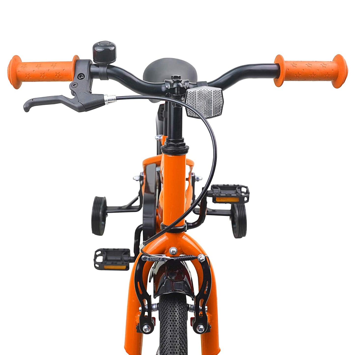 Kinderfiets 16 Inch voor 4-6 jaar oud Oranje is nu te koop bij PeponiXL, paradijselijk wonen!