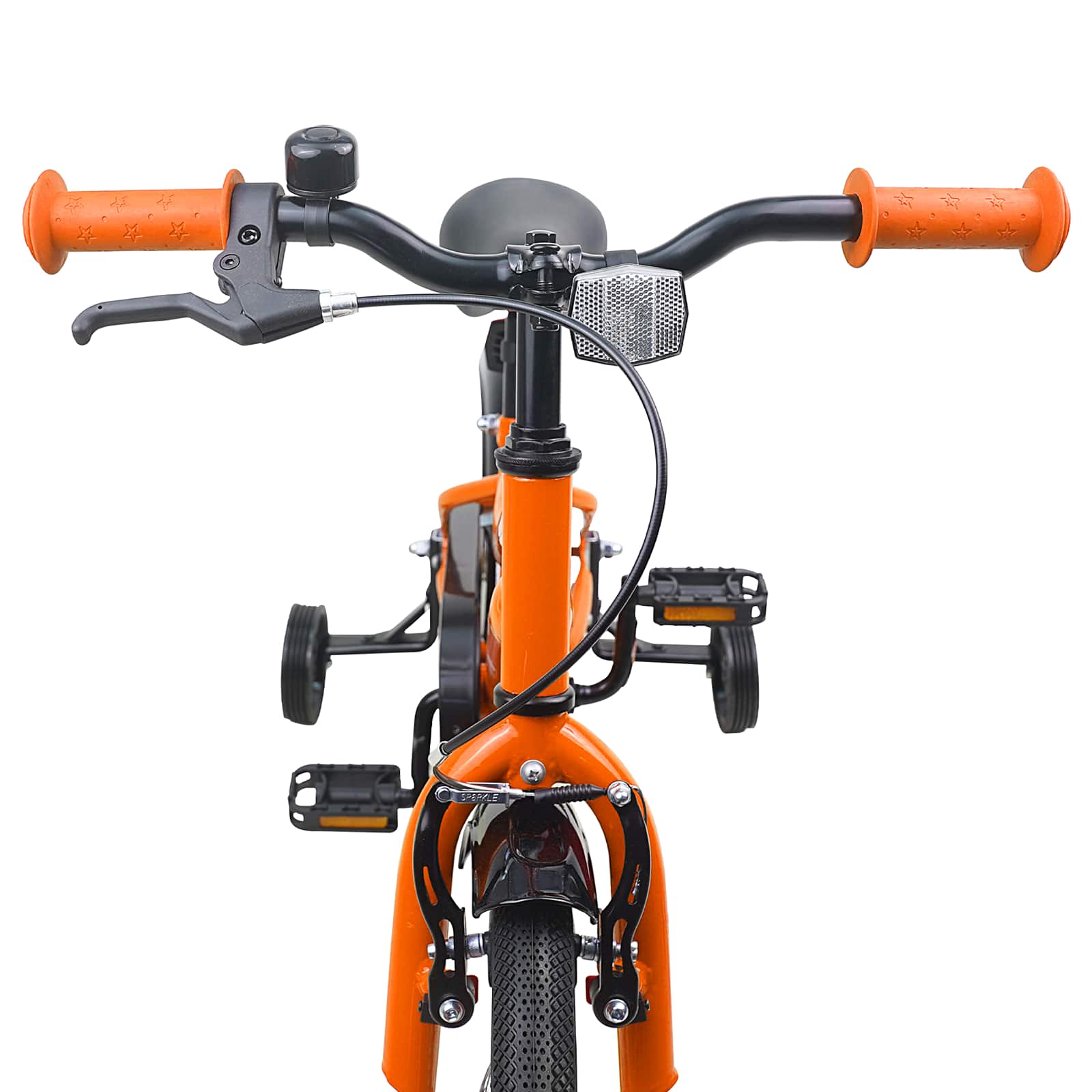 Kinderfiets 16 Inch voor 4-6 jaar oud Oranje is nu te koop bij PeponiXL, paradijselijk wonen!