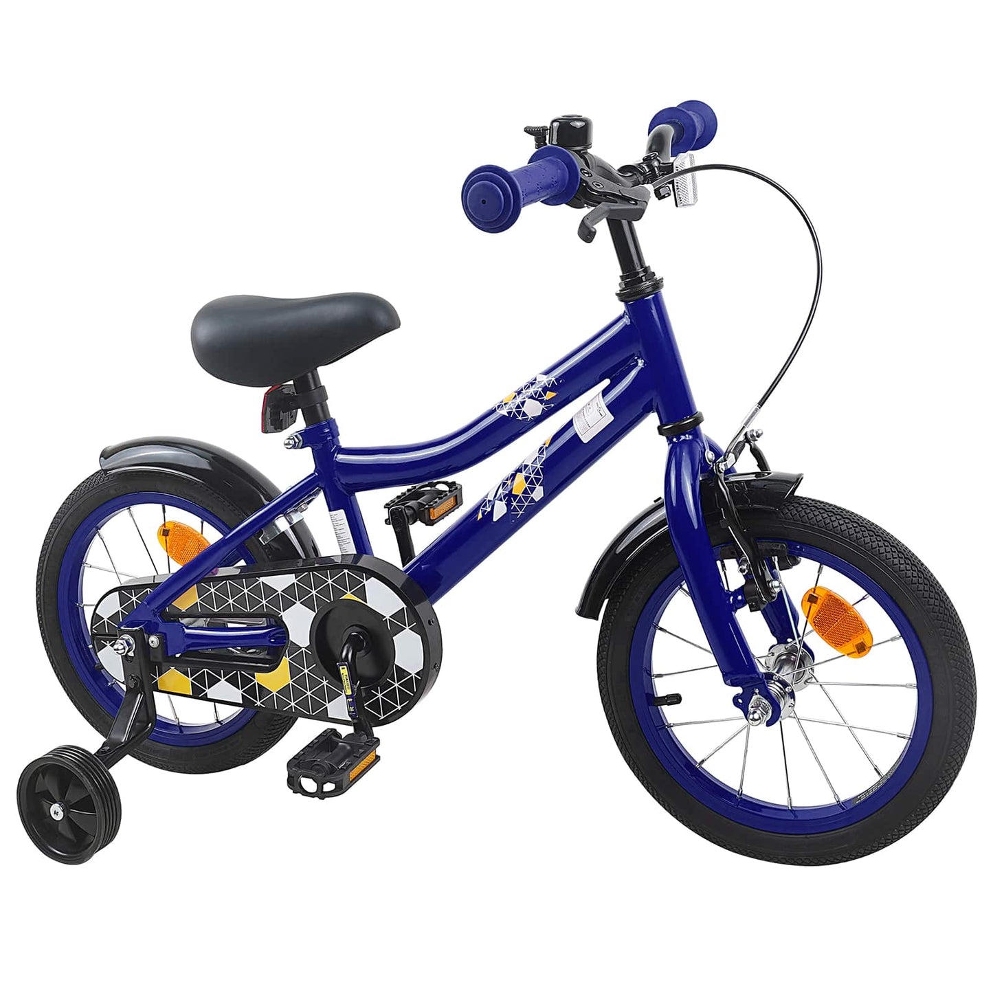 Kinderfiets 16 Inch voor 4-6 jaar oud Donkerblauw is nu te koop bij PeponiXL, paradijselijk wonen!