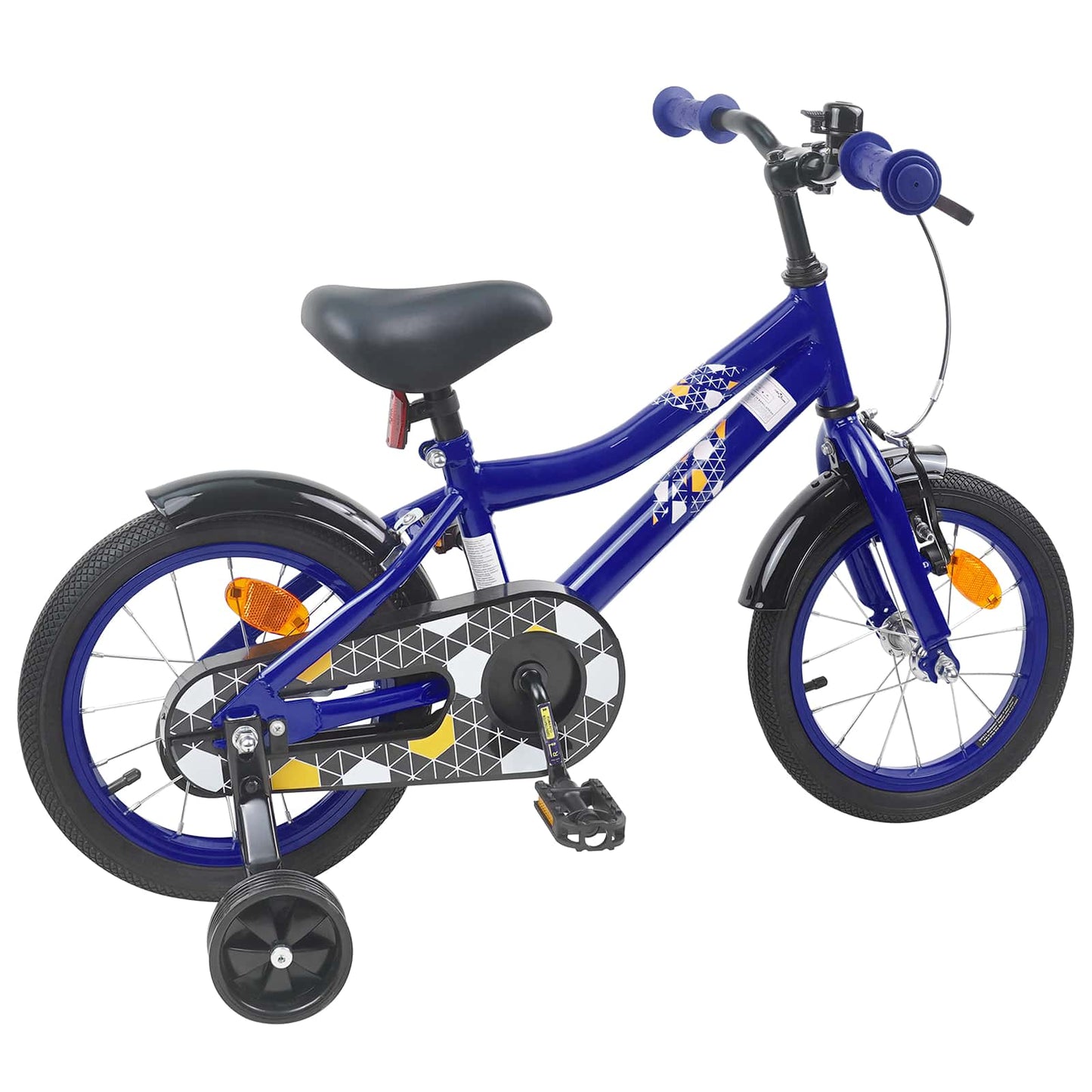 Kinderfiets 16 Inch voor 4-6 jaar oud Donkerblauw is nu te koop bij PeponiXL, paradijselijk wonen!