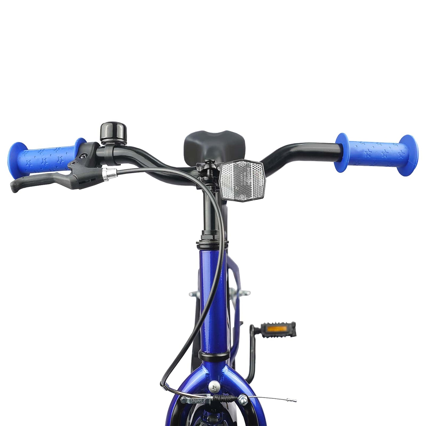 Kinderfiets 18 Inch voor 5-7 jaar Donkerblauw is nu te koop bij PeponiXL, paradijselijk wonen!