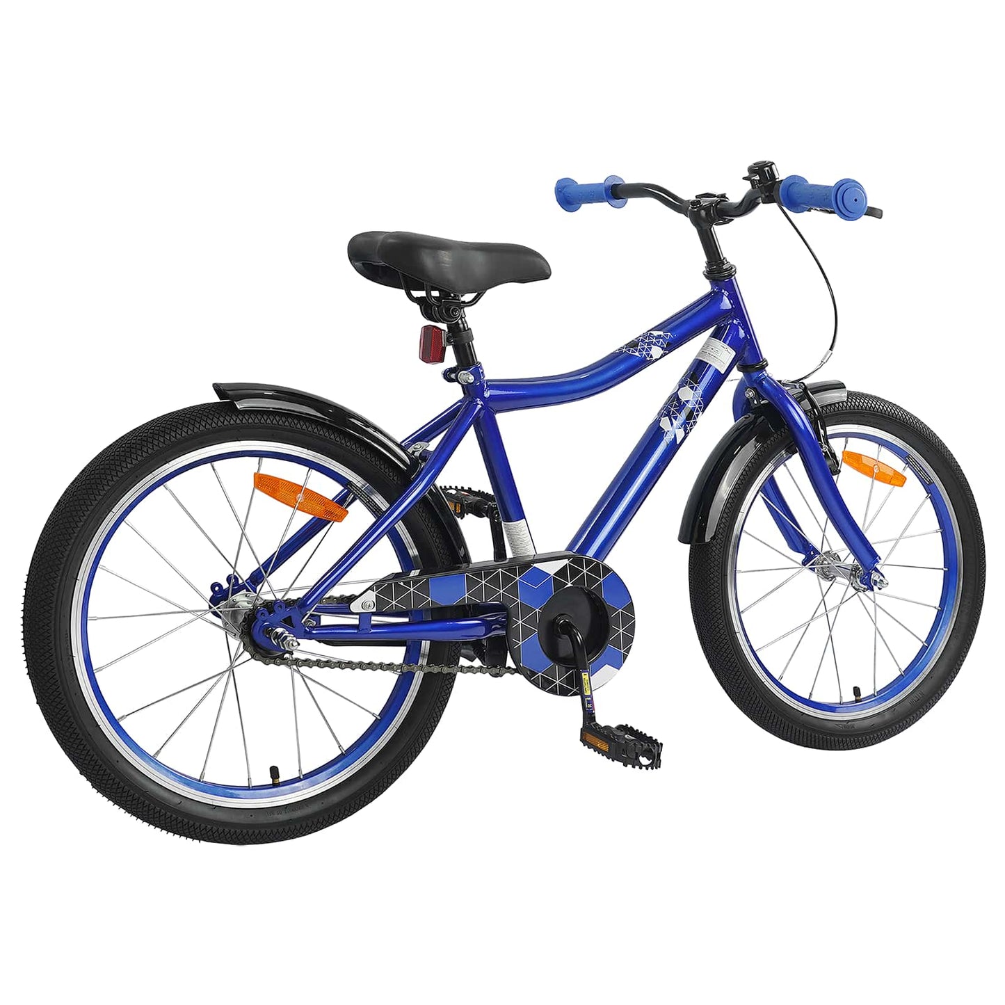 Kinderfiets 18 Inch voor 5-7 jaar Donkerblauw is nu te koop bij PeponiXL, paradijselijk wonen!