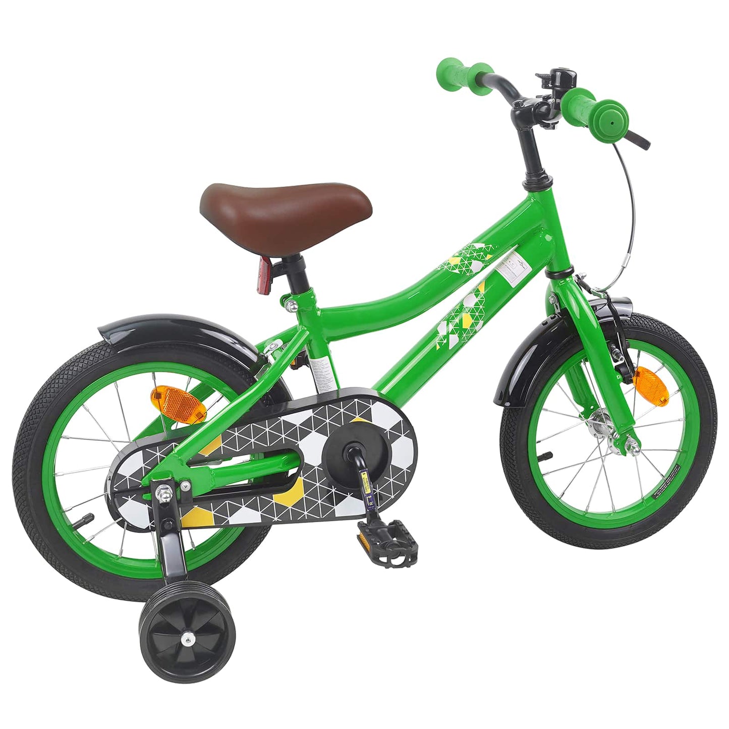 Kinderfiets 12 Inch voor 2-4 jaar oud Groen is nu te koop bij PeponiXL, paradijselijk wonen!