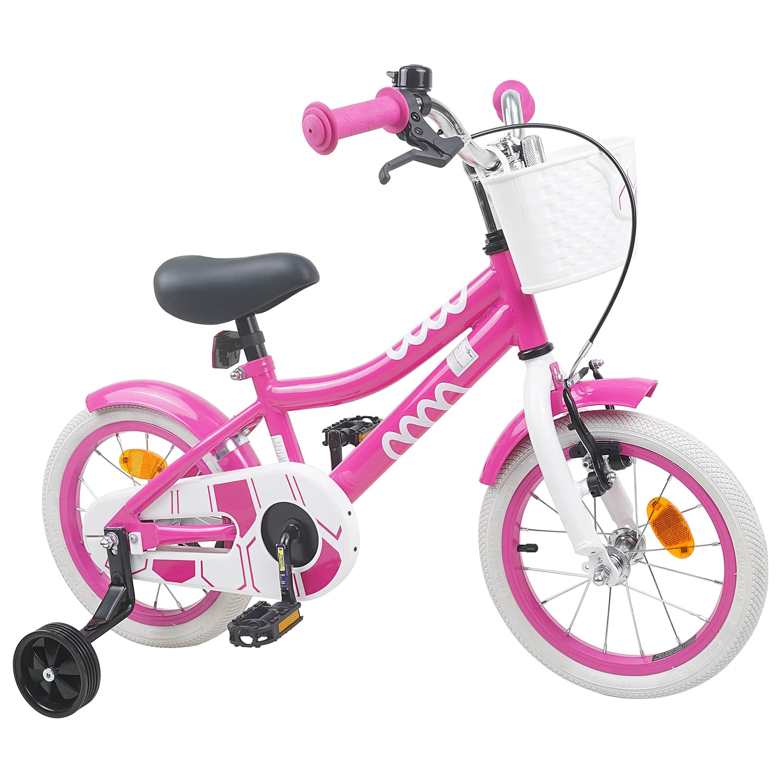 Kinderfiets 12 Inch voor 2-4 jaar oud Roze is nu te koop bij PeponiXL, paradijselijk wonen!