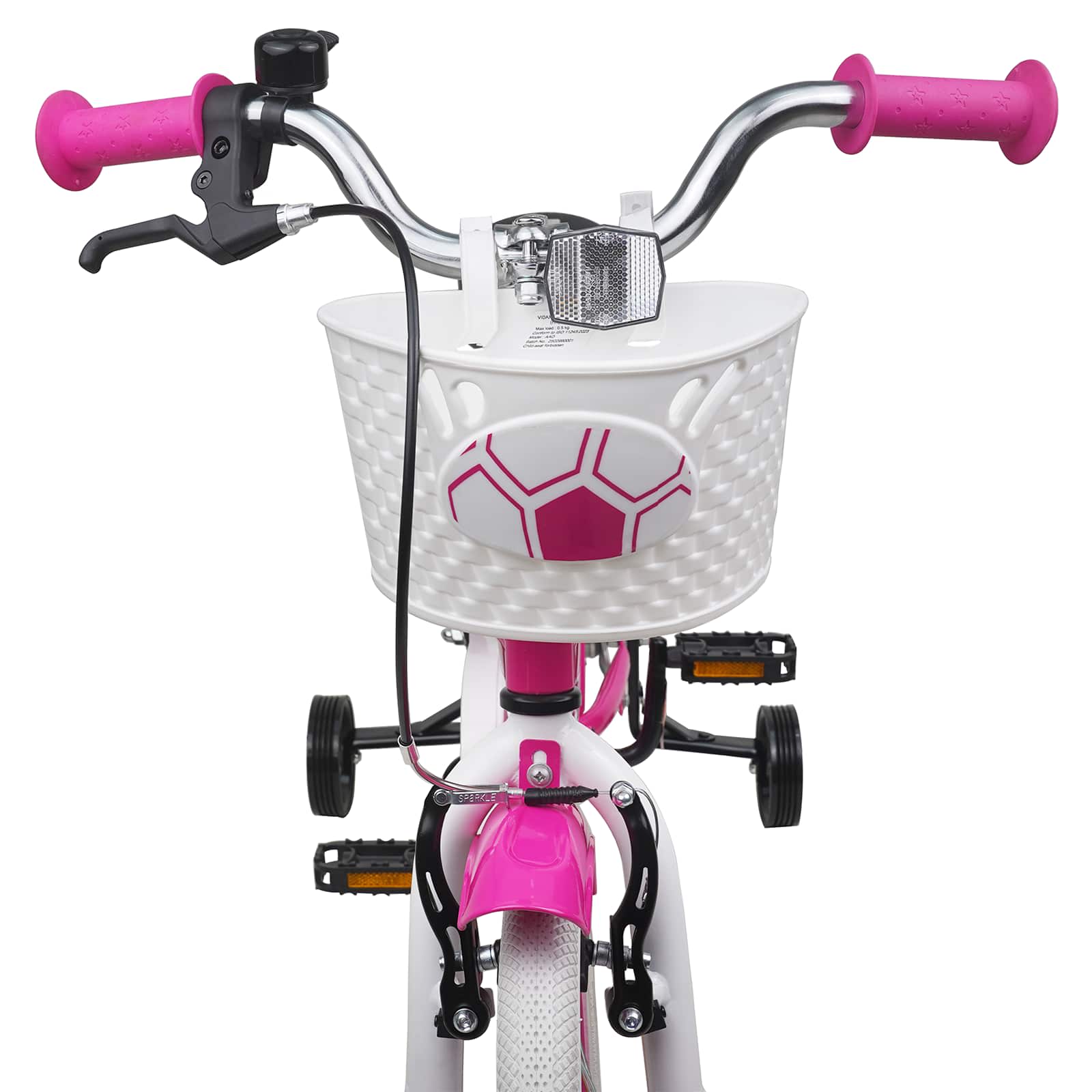 Kinderfiets 16 Inch voor 4-6 jaar oud Roze is nu te koop bij PeponiXL, paradijselijk wonen!