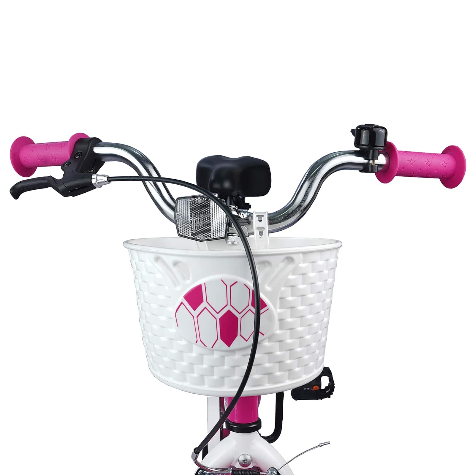 Kinderfiets 18 Inch voor 5-7 jaar Roze is nu te koop bij PeponiXL, paradijselijk wonen!