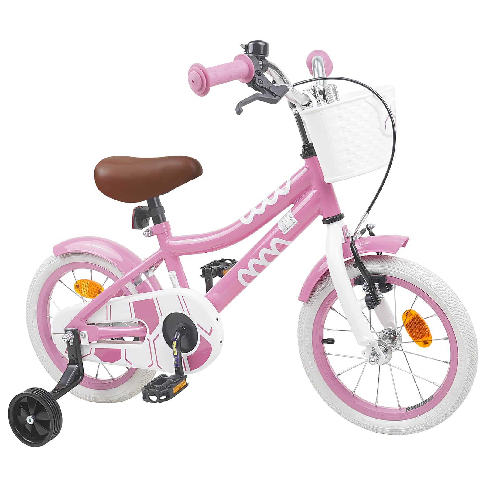 Kinderfiets 14 Inch voor 3-5 jaar oud Lichtroze is nu te koop bij PeponiXL, paradijselijk wonen!