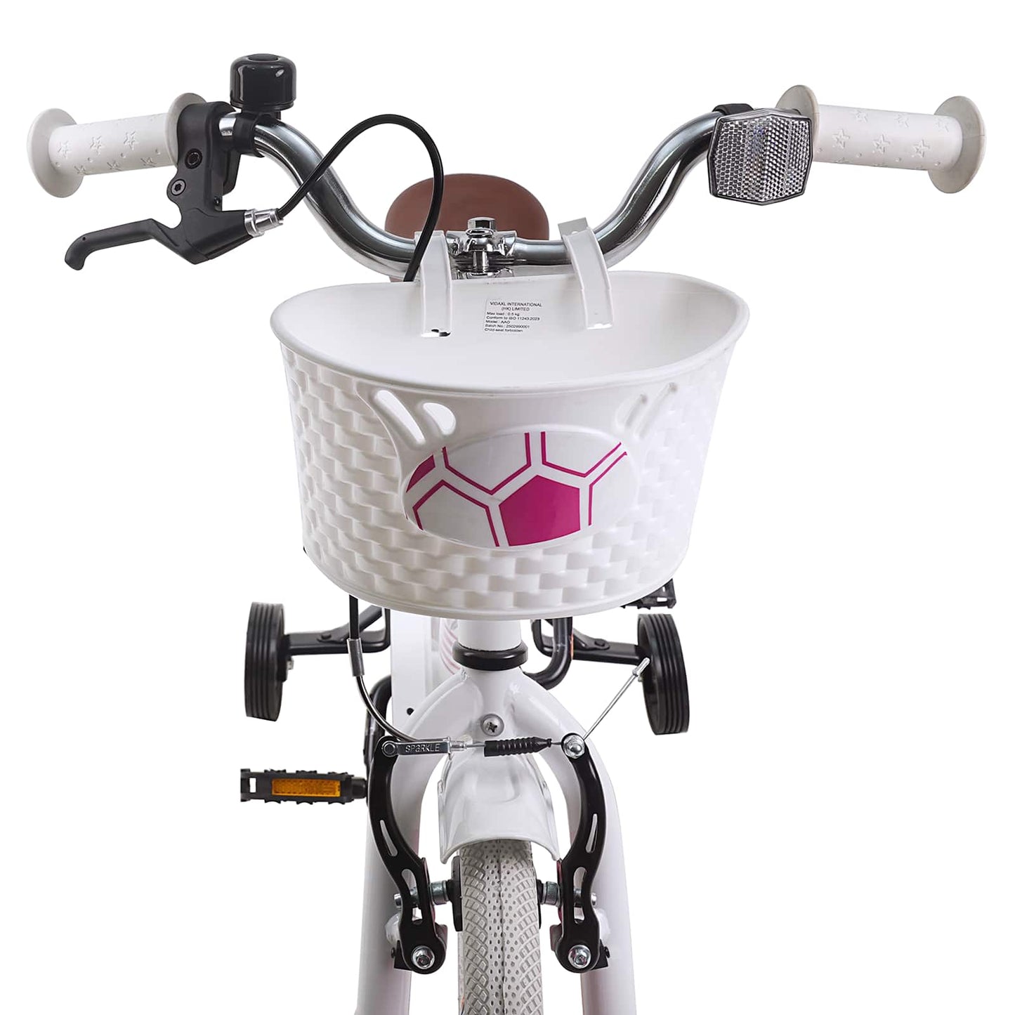 Kinderfiets 14 Inch voor 3-5 jaar oud Wit is nu te koop bij PeponiXL, paradijselijk wonen!