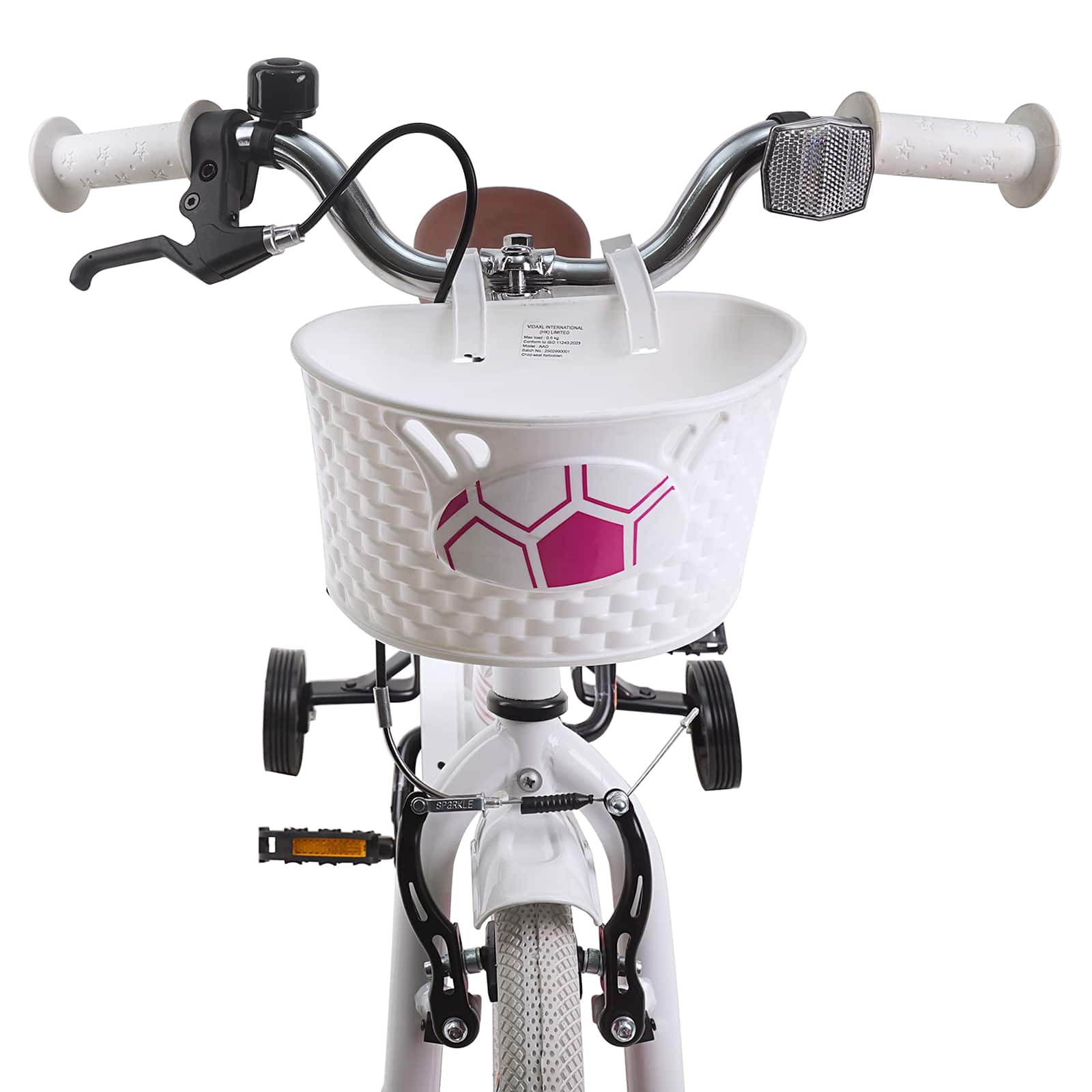 Kinderfiets 14 Inch voor 3-5 jaar oud Wit is nu te koop bij PeponiXL, paradijselijk wonen!