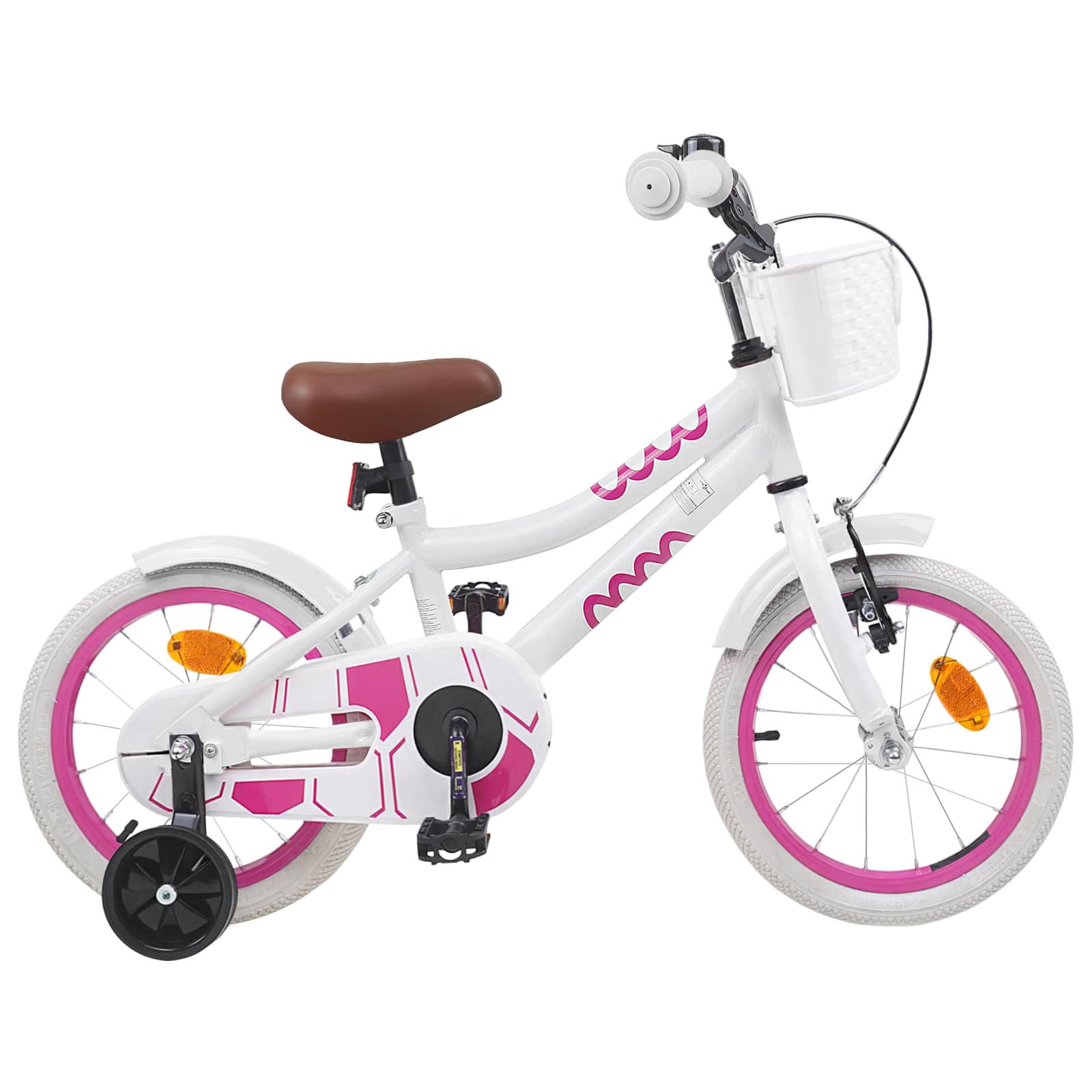 Kinderfiets 14 Inch voor 3-5 jaar oud Wit is nu te koop bij PeponiXL, paradijselijk wonen!