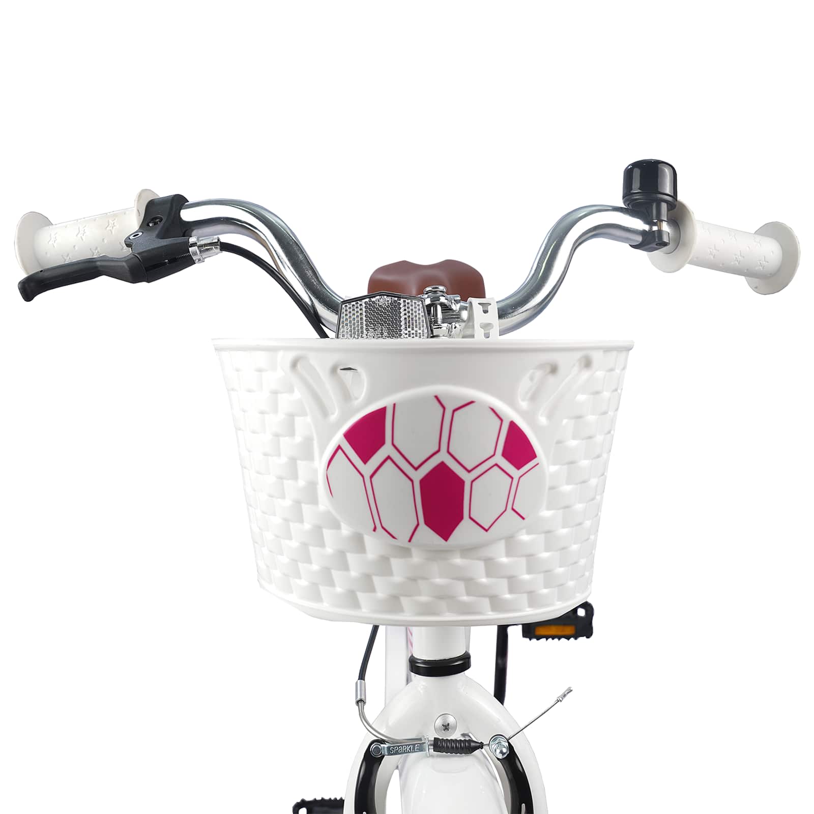 Kinderfiets 18 Inch voor 5-7 jaar Wit is nu te koop bij PeponiXL, paradijselijk wonen!