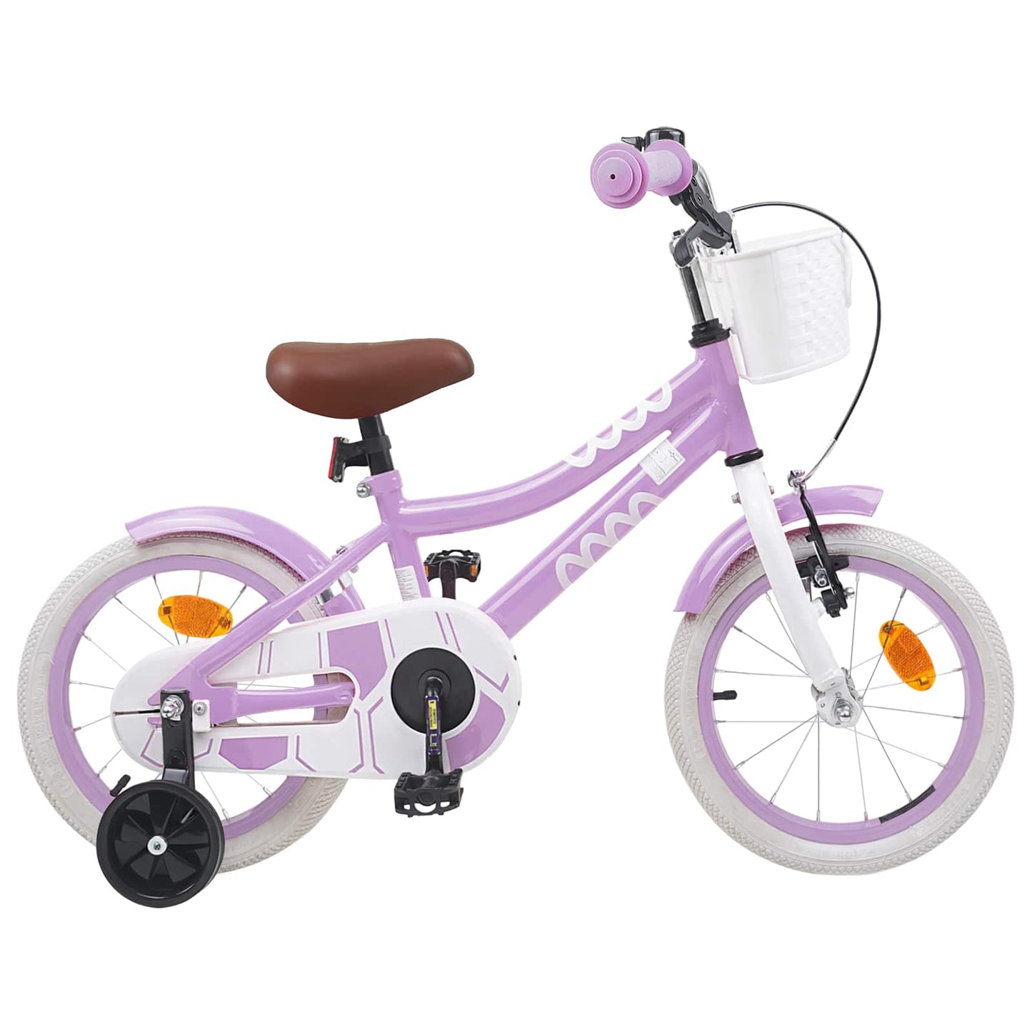 Kinderfiets 14 Inch voor 3-5 jaar oud Paars is nu te koop bij PeponiXL, paradijselijk wonen!