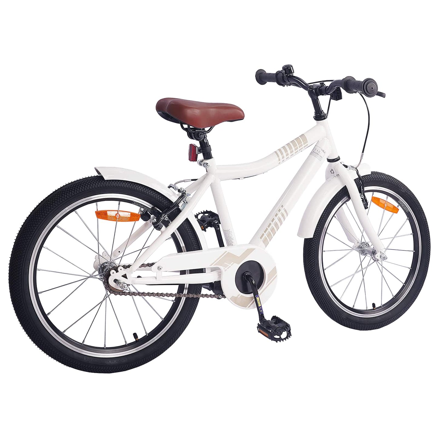 Kinderfiets 18 Inch voor 5-7 jaar wit is nu te koop bij PeponiXL, paradijselijk wonen!
