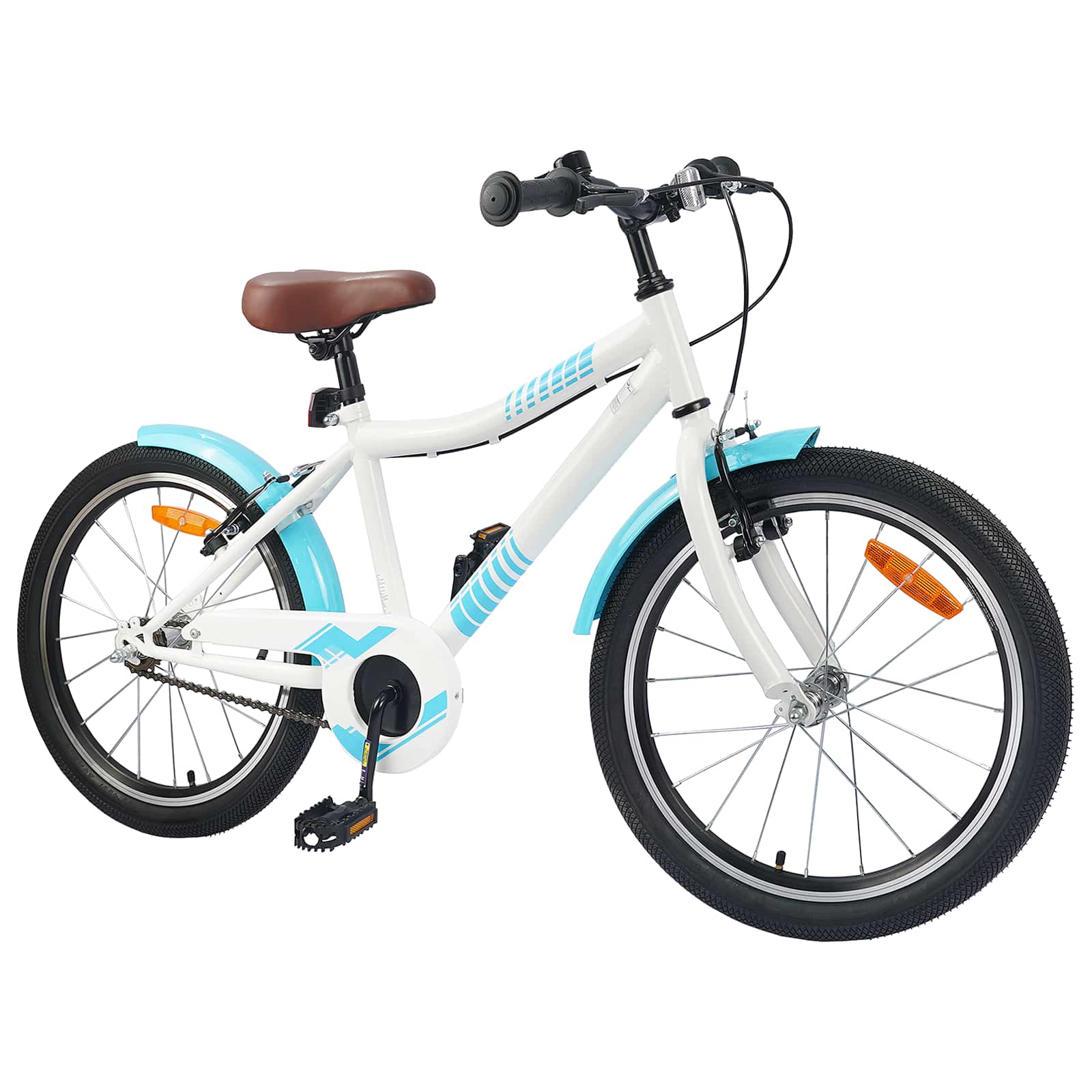 Kinderfiets 18 Inch voor 5-7 jaar Lichtblauw is nu te koop bij PeponiXL, paradijselijk wonen!