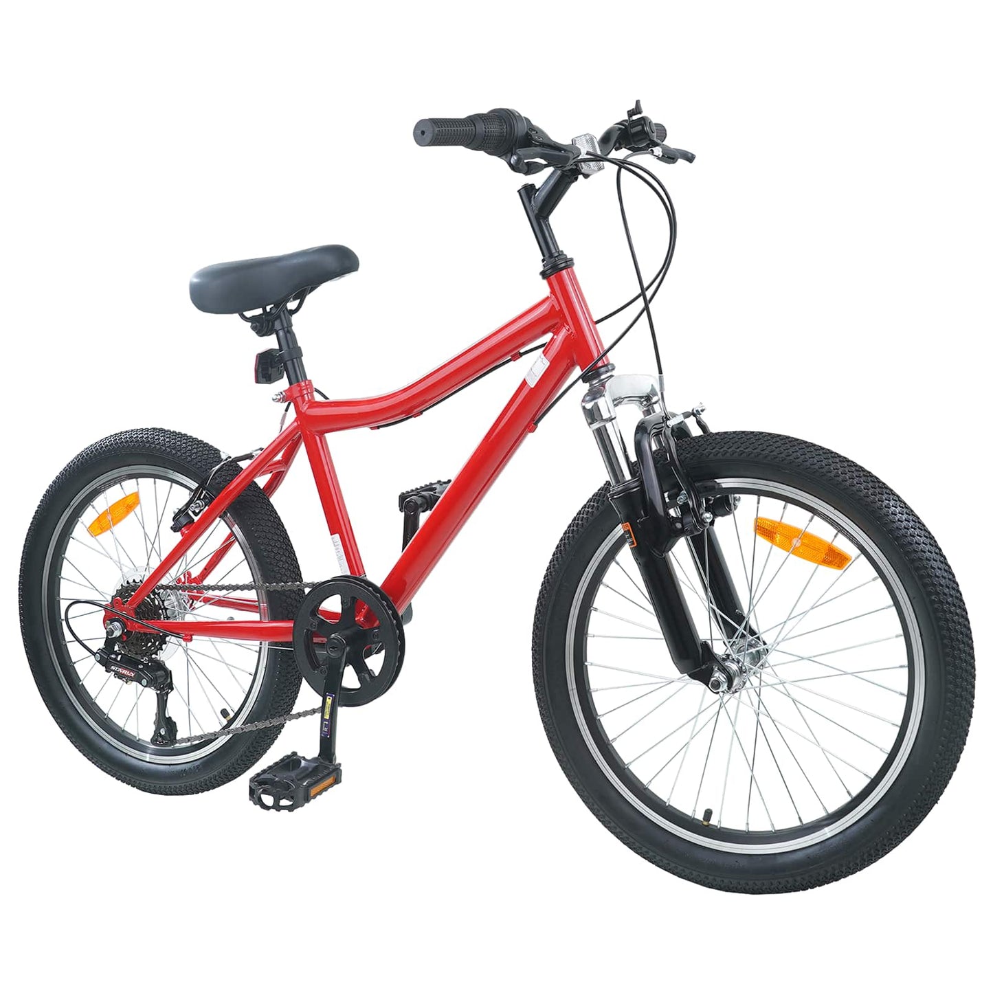 Kinderfiets 20 Inch 6-Speed voor 6-11 jaar oud Rood is nu te koop bij PeponiXL, paradijselijk wonen!
