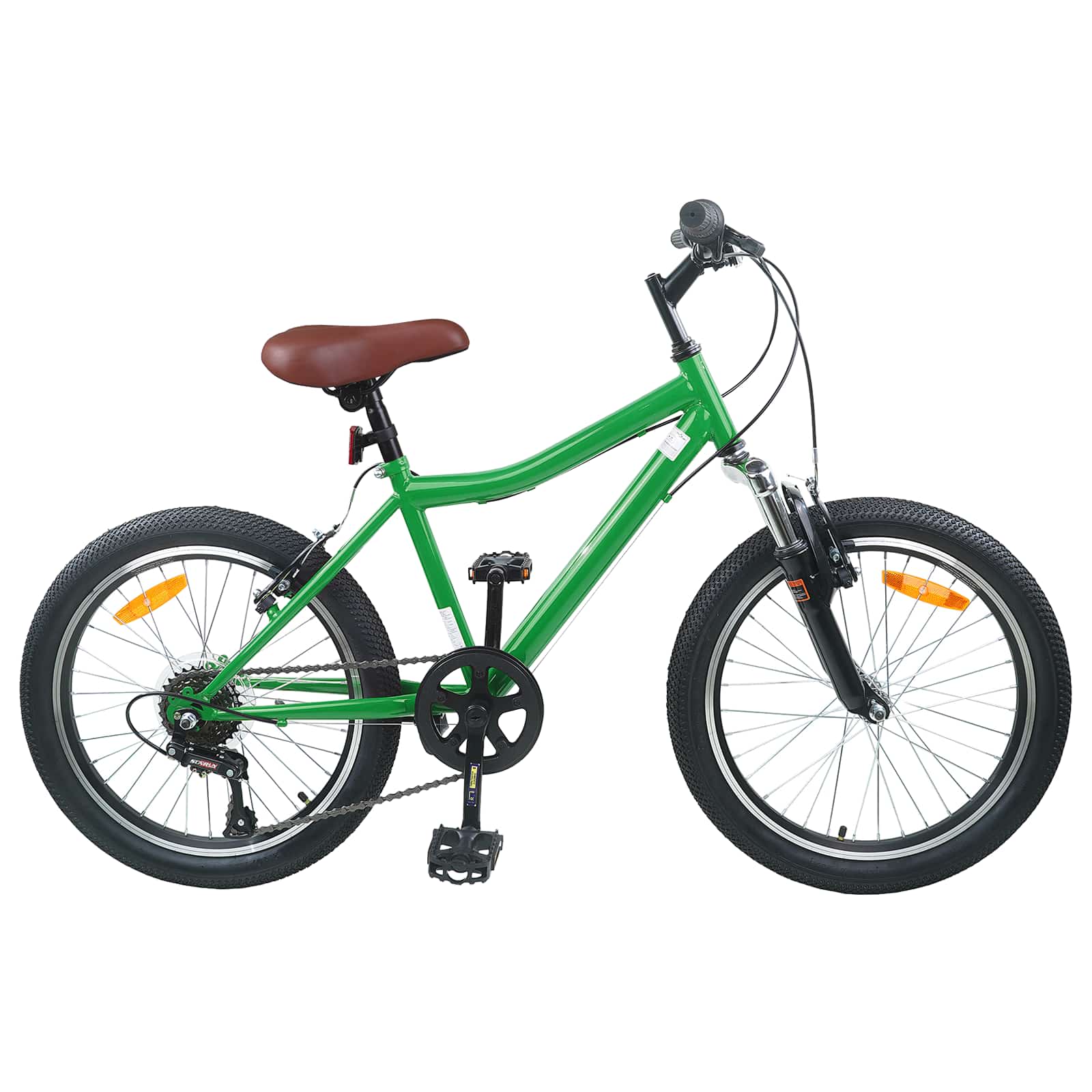 Kinderfiets 20 Inch 6-Speed voor 6-11 jaar oud Groen is nu te koop bij PeponiXL, paradijselijk wonen!
