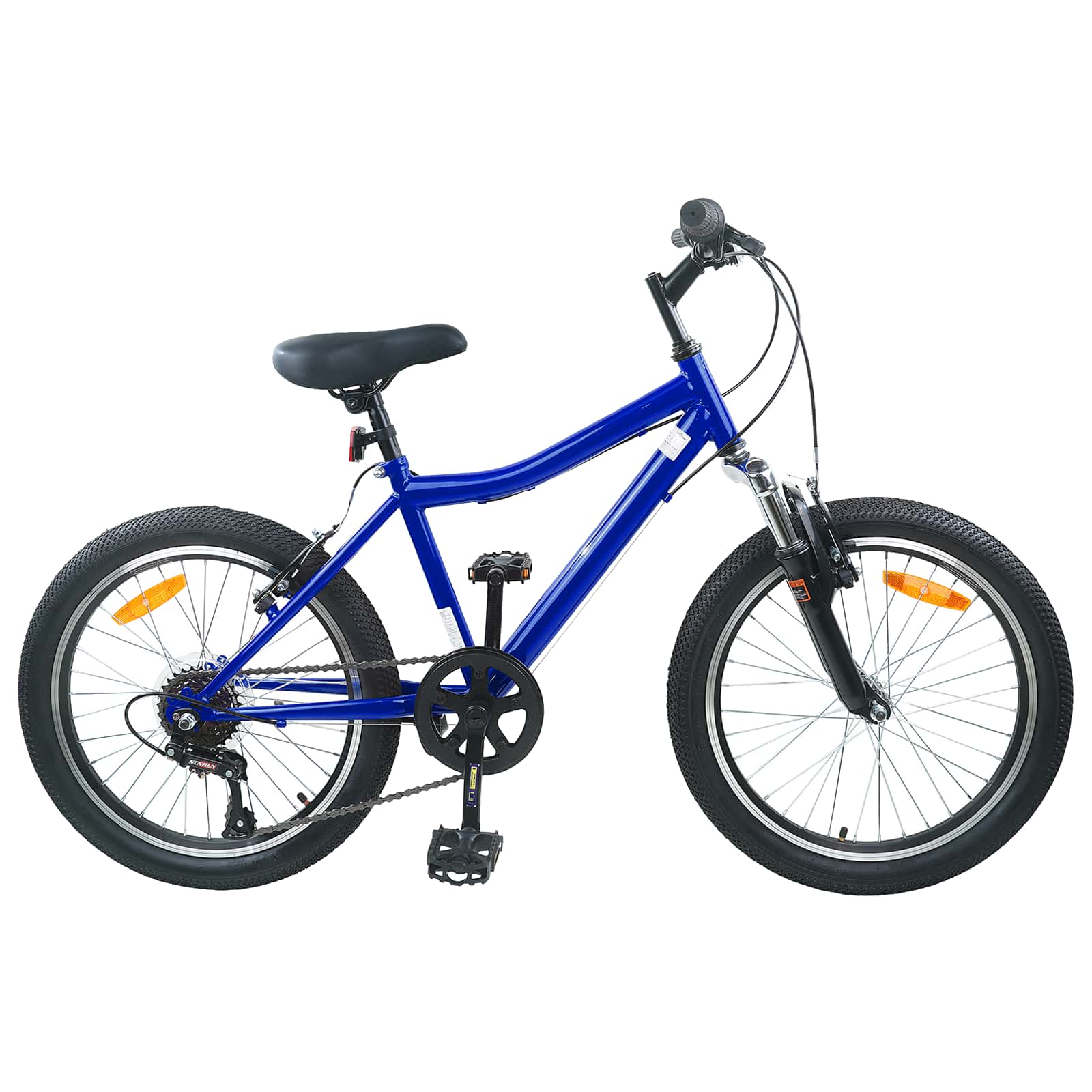 Kinderfiets 20 Inch 6-Speed voor 6-11 jaar oud Donkerblauw is nu te koop bij PeponiXL, paradijselijk wonen!