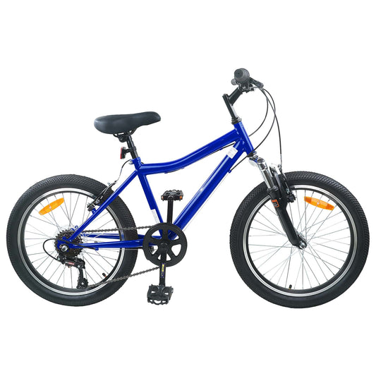 Kinderfiets 24 Inch 6-Speed voor 8-12 jaar oud Donkerblauw is nu te koop bij PeponiXL, paradijselijk wonen!