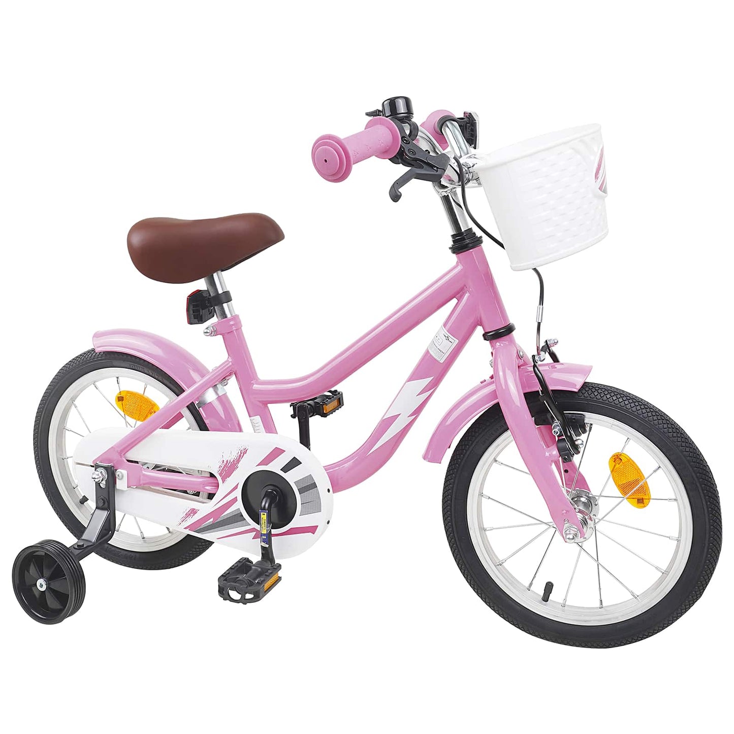 Kinderfiets 16 Inch voor 4-6 jaar oud Lichtroze is nu te koop bij PeponiXL, paradijselijk wonen!