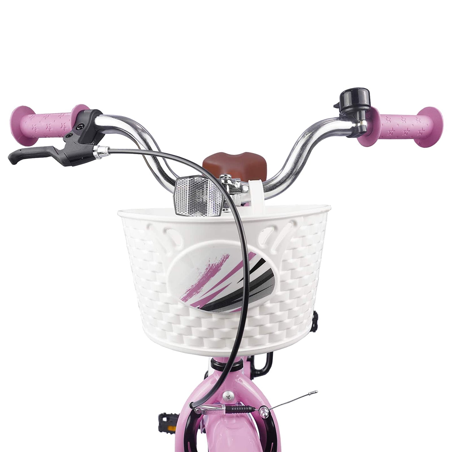 Kinderfiets 18 Inch voor 5-7 jaar oud Lichtroze is nu te koop bij PeponiXL, paradijselijk wonen!