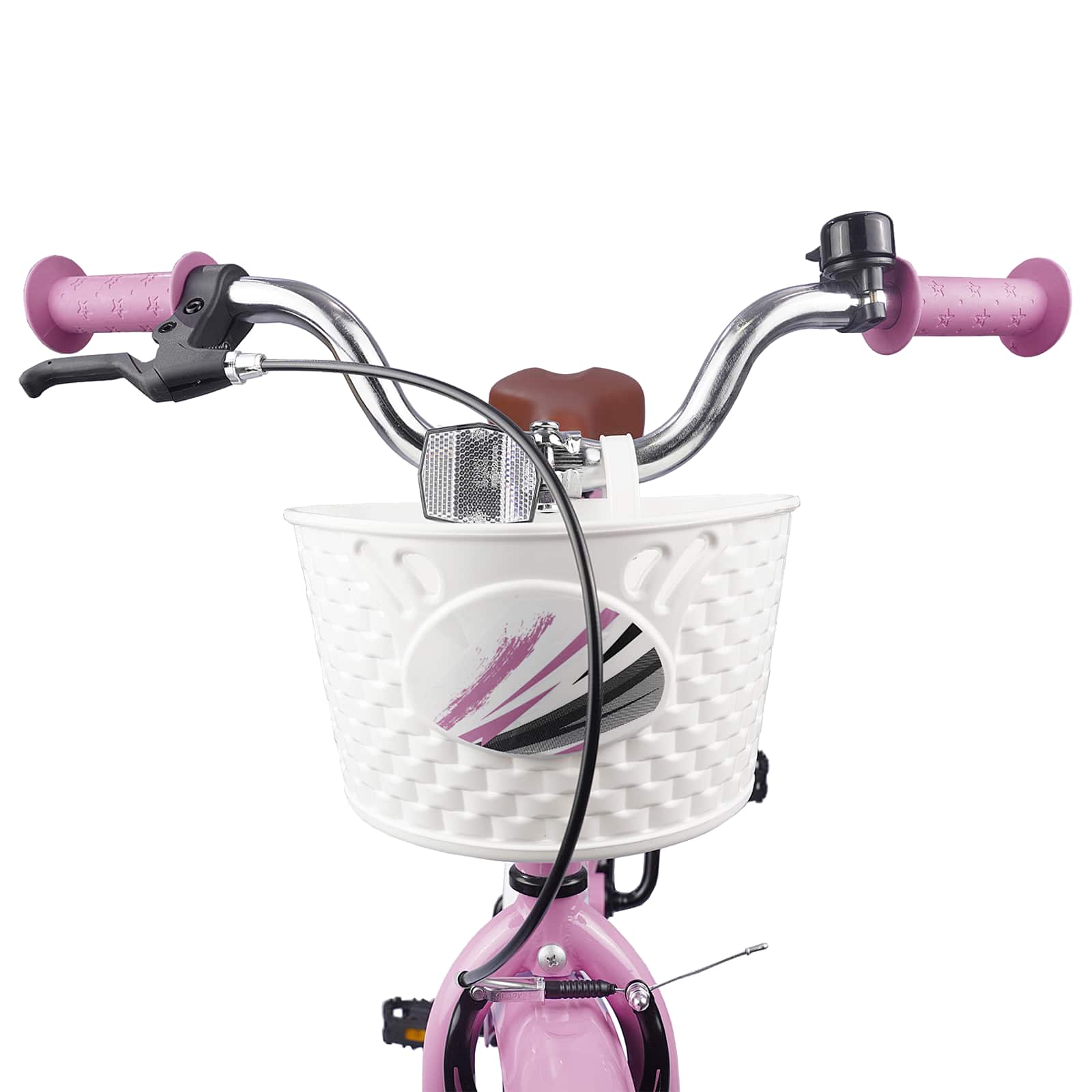Kinderfiets 18 Inch voor 5-7 jaar oud Lichtroze is nu te koop bij PeponiXL, paradijselijk wonen!